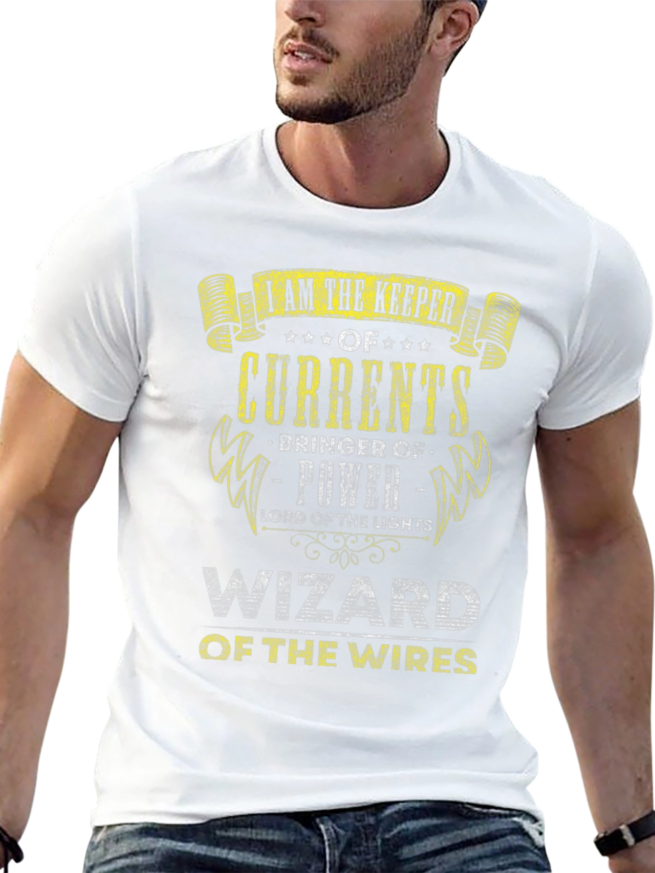 Electrician T-Shirt: Wizard of the Wires