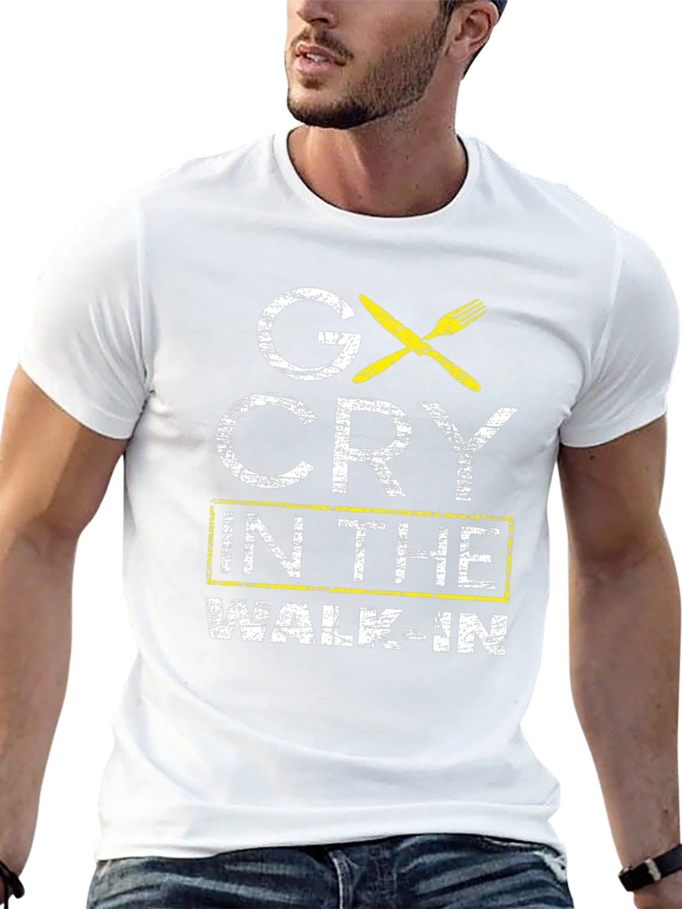 GX Cry in The Walk-In T-Shirt - Black