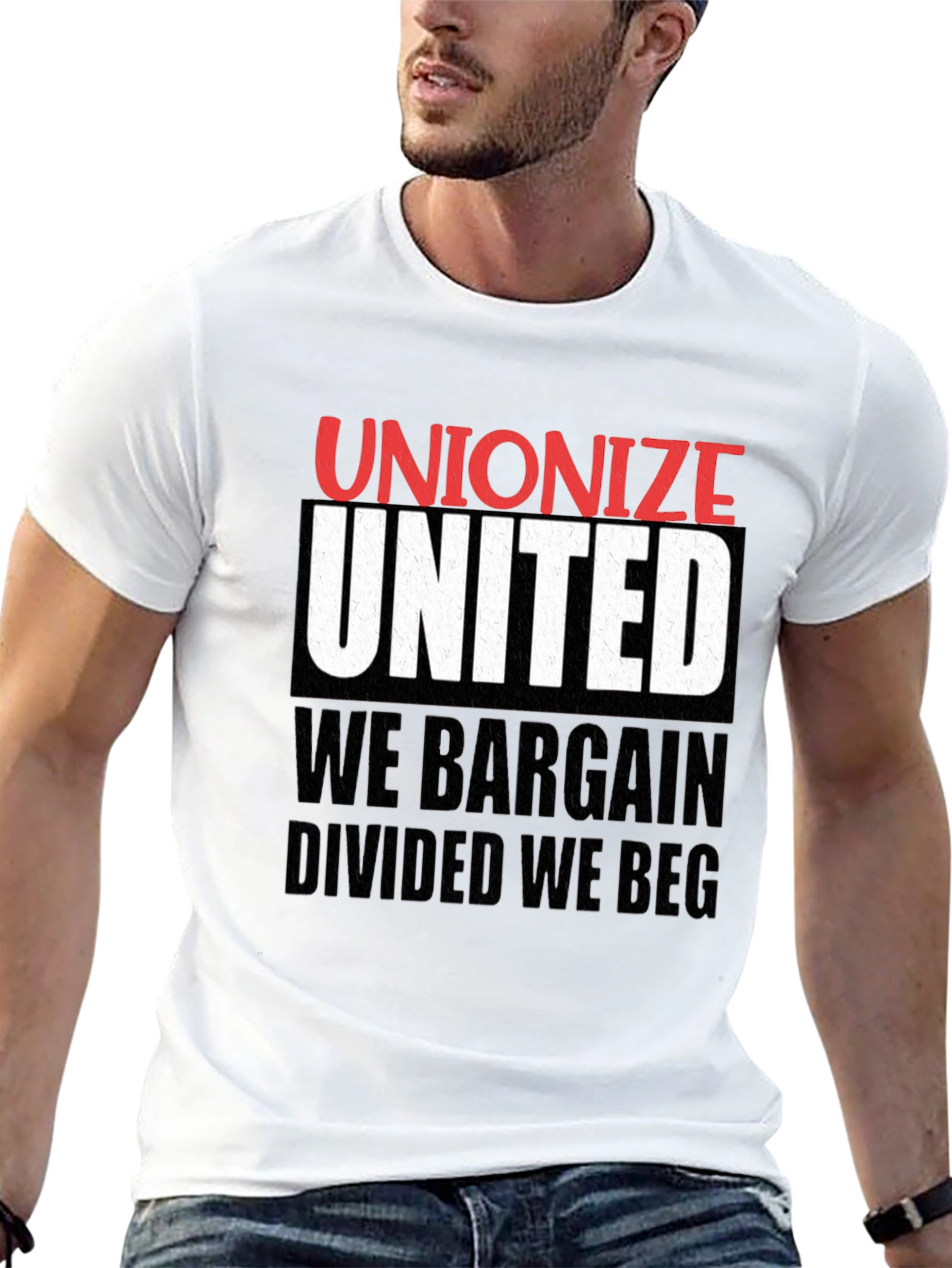 Unionize United We Bargain T-Shirt