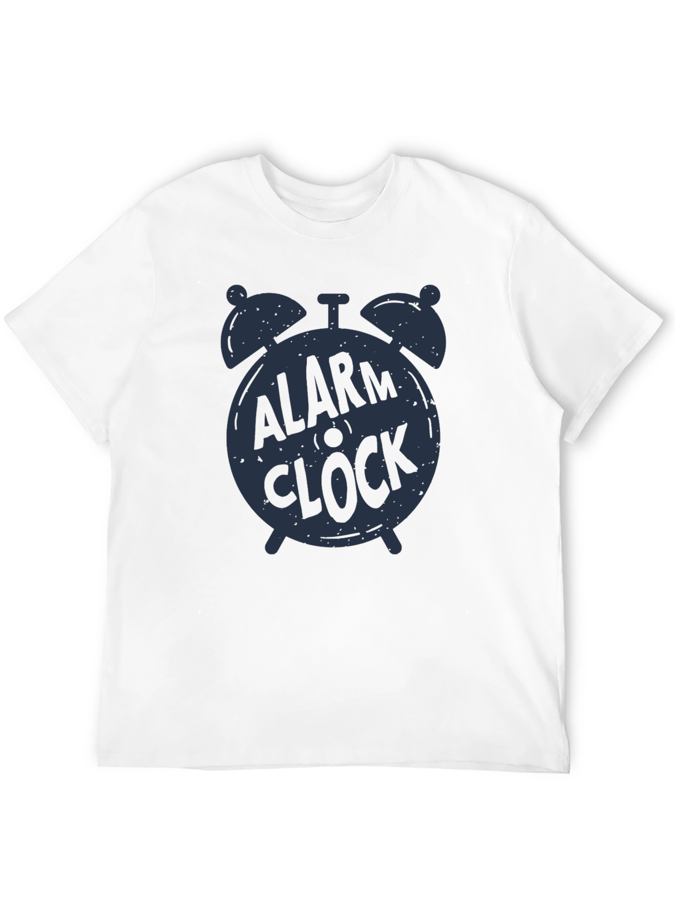 Alarm Clock Graphic Tee - Stylish & Comfortable