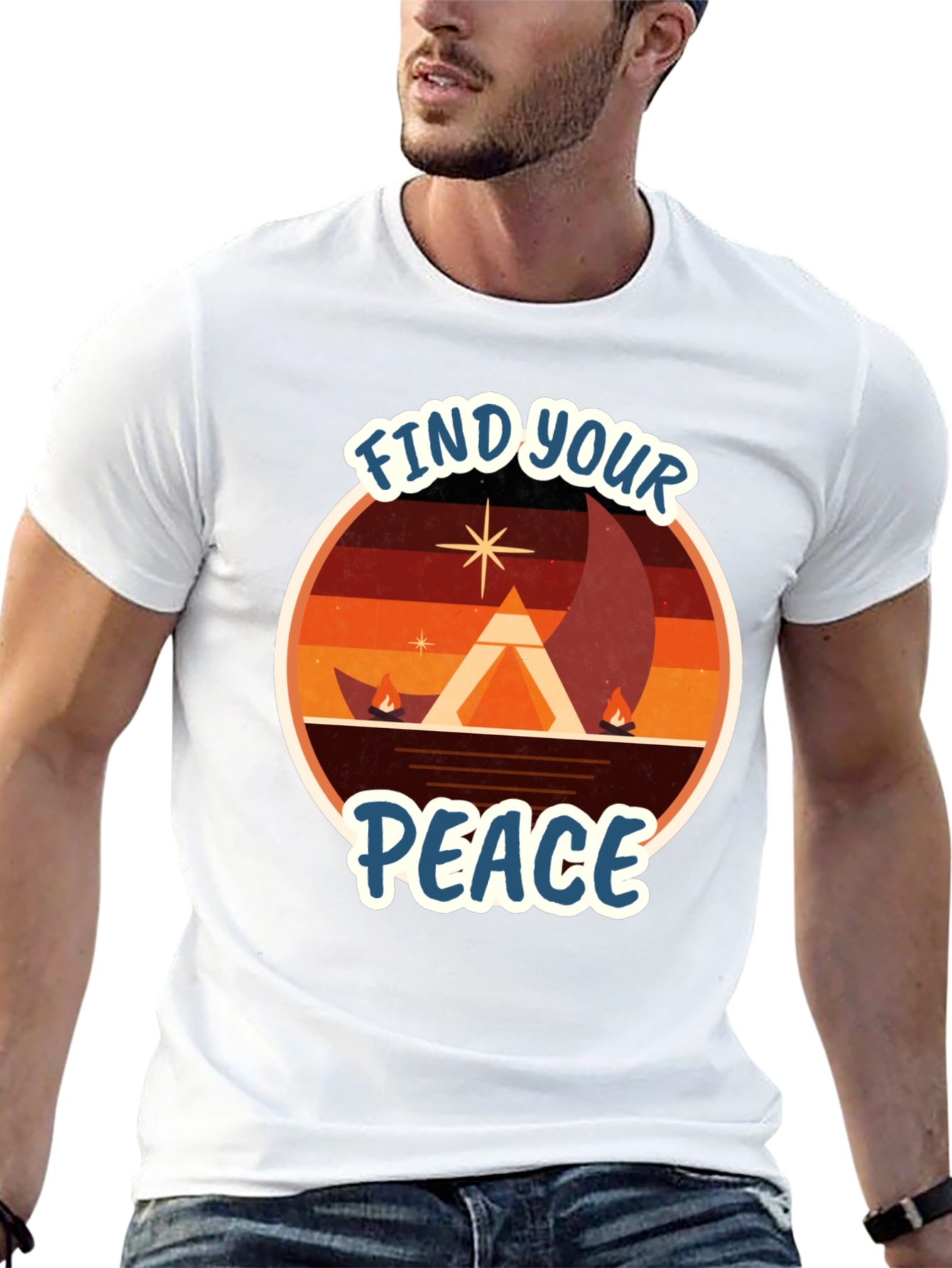 Find Your Peace Graphic T-Shirt