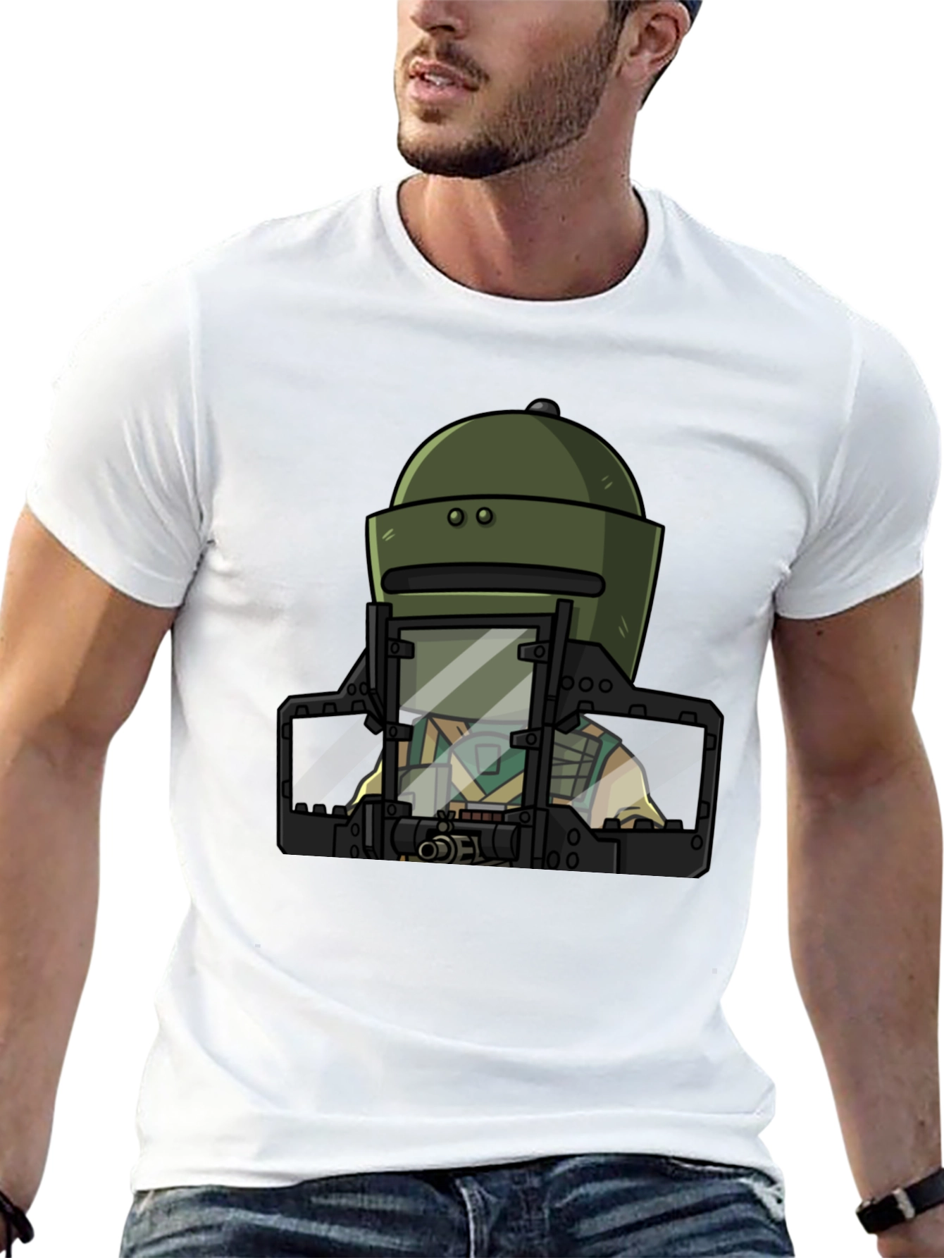 Cool Character Graphic T-Shirt