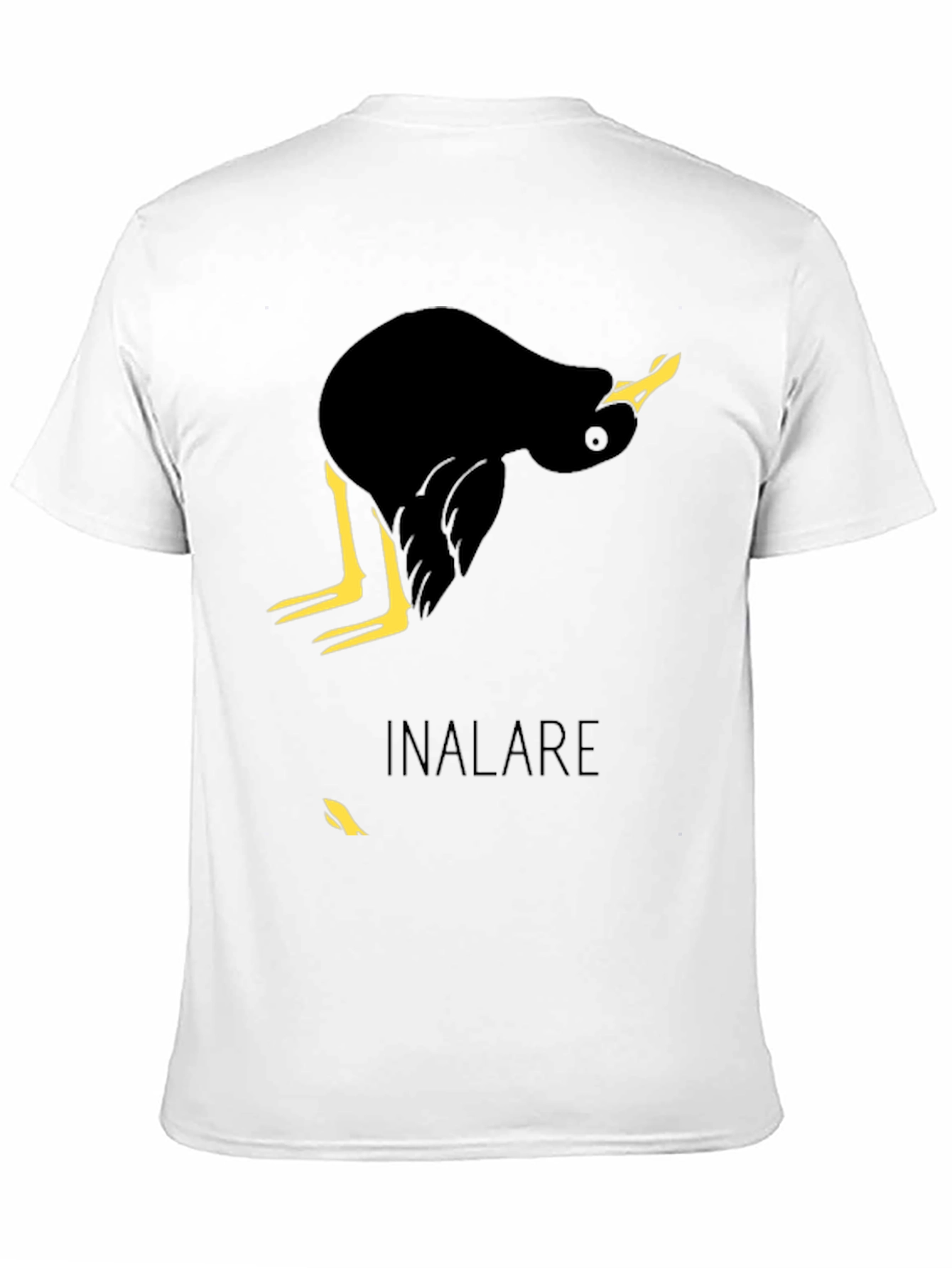 Black Bird Graphic Tee - Unisex Casual Style