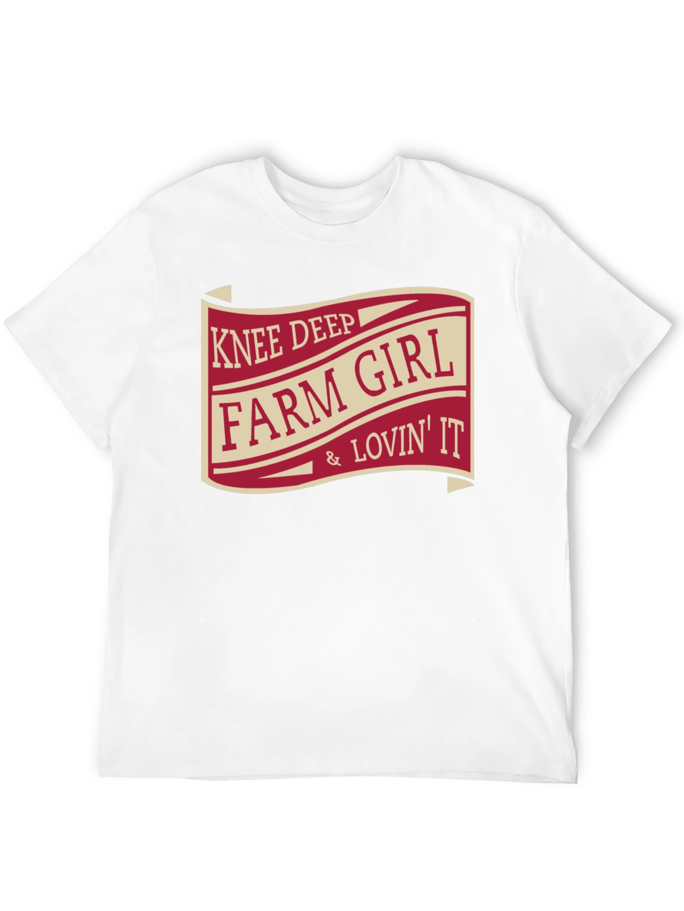 Knee Deep Farm Girl T-Shirt