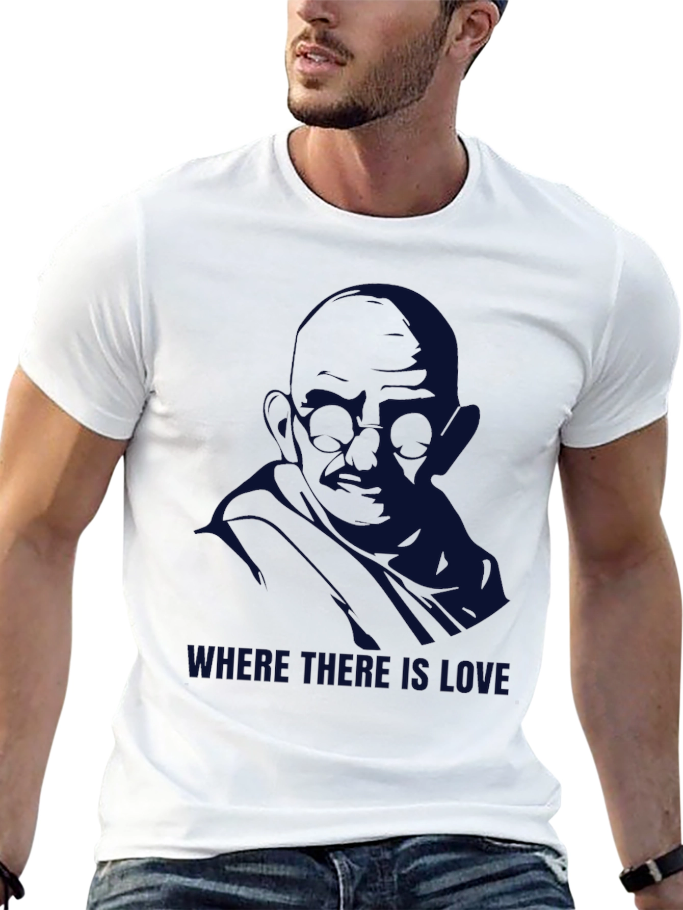 Gandhi Love Quote T-Shirt