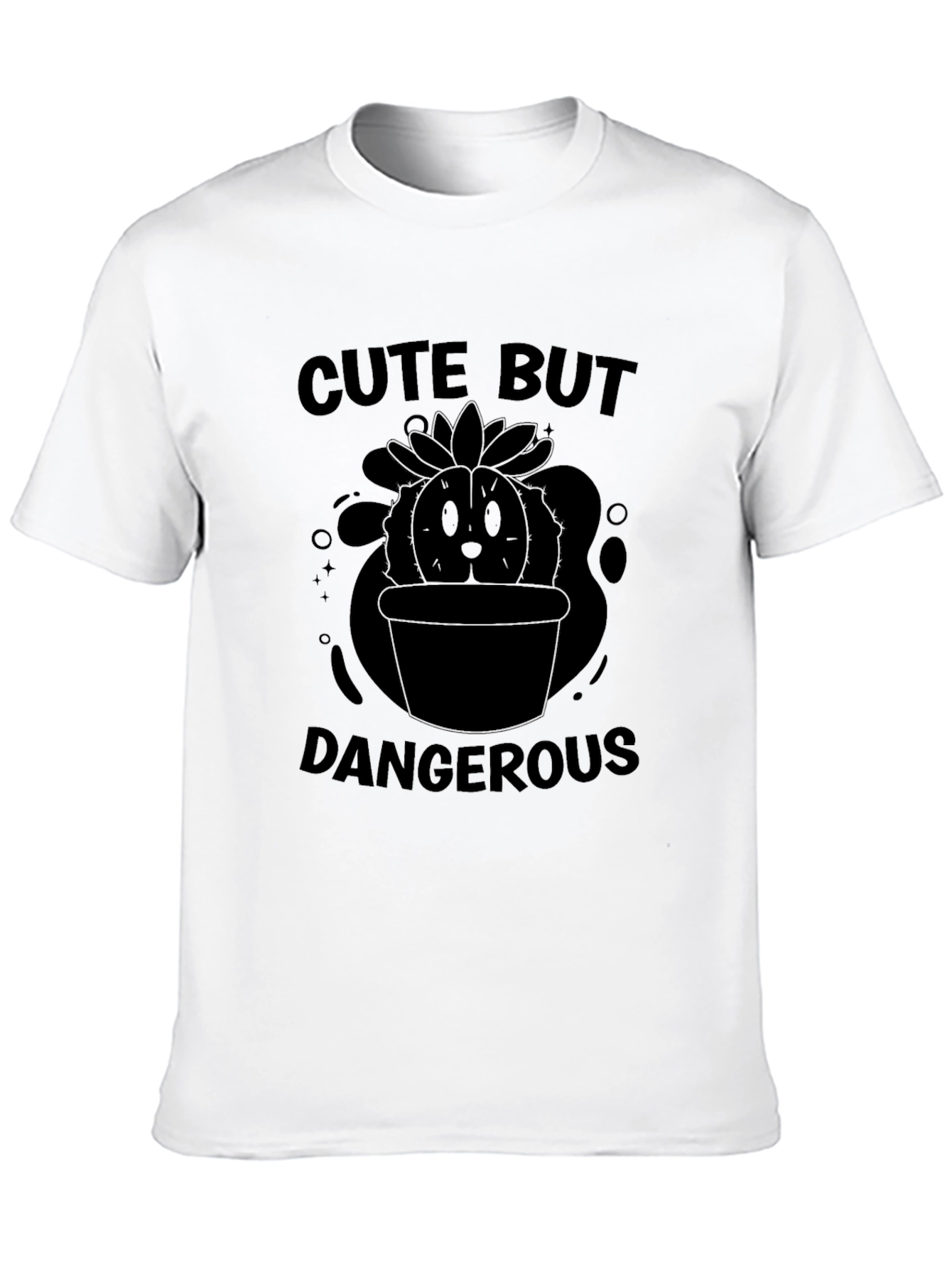 Cute But Dangerous Black T-Shirt