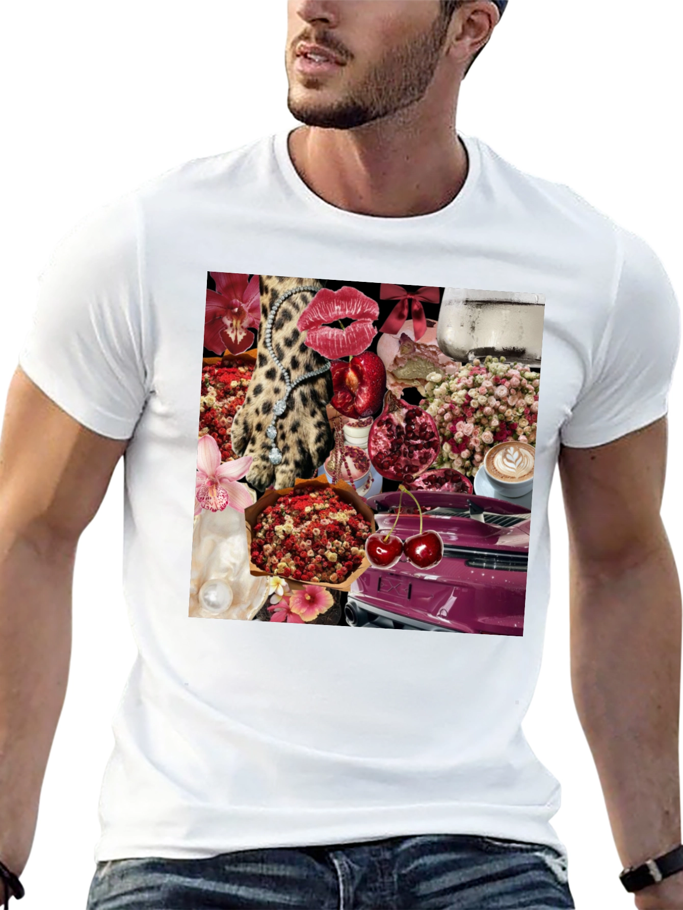 Unique Collage T-Shirt