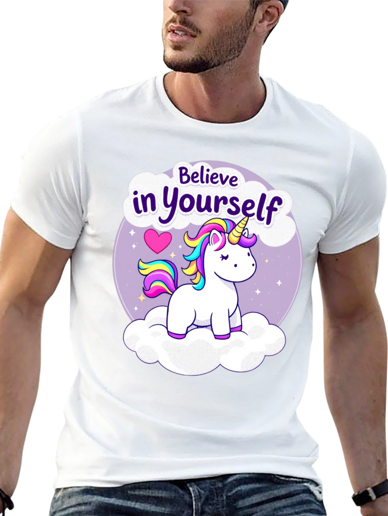 Believe in Yourself Unicorn T-Shirt
