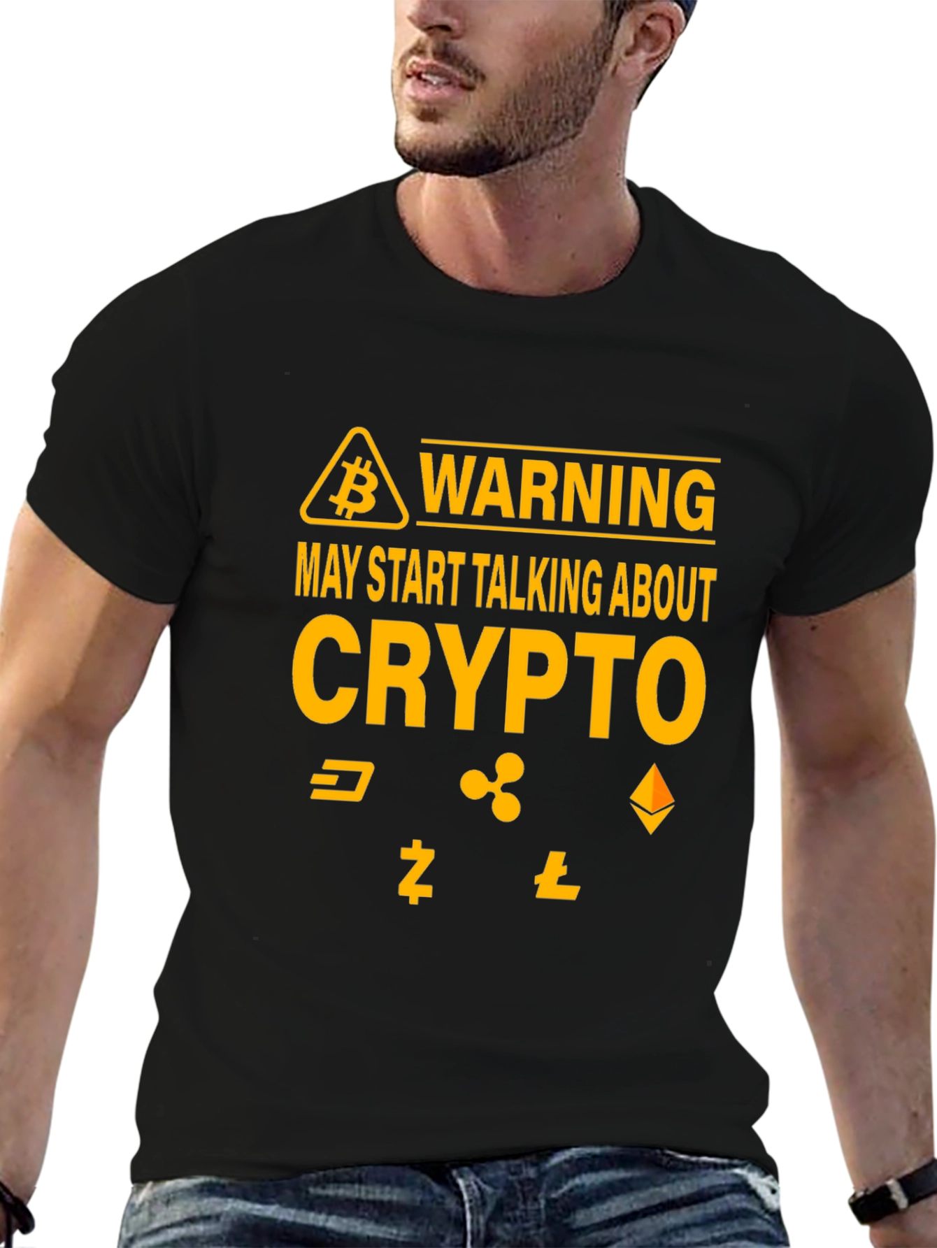 Warning Crypto T-Shirt