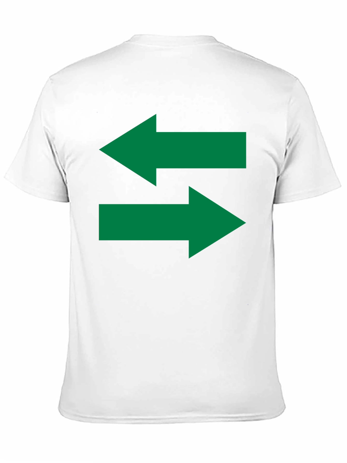 Arrow Graphic Tee - Black Cotton Shirt
