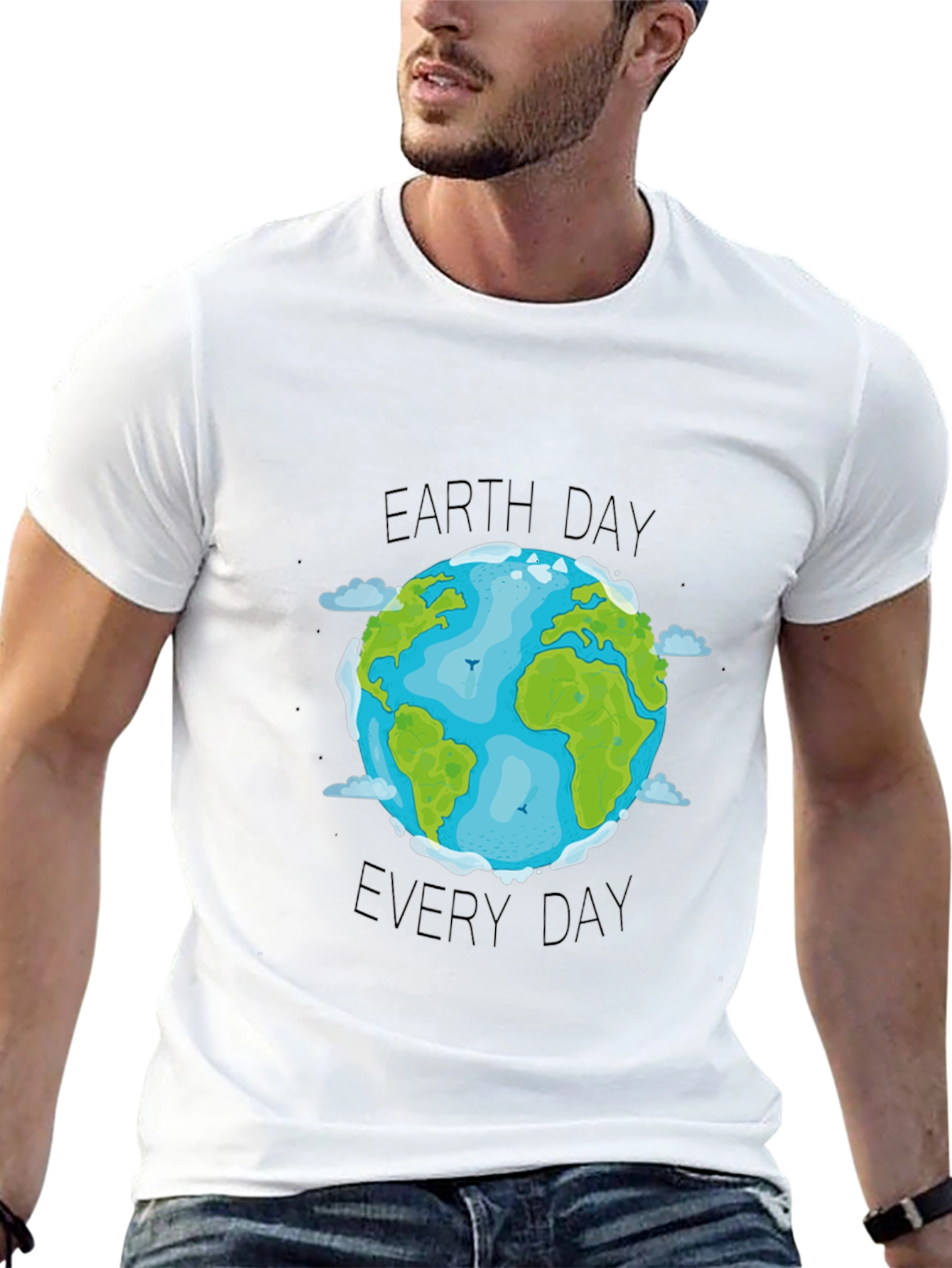 Earth Day Everyday T-Shirt - Black