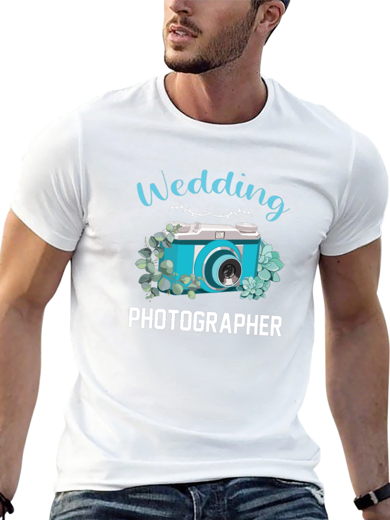 Wedding Photographer Graphic T-Shirt