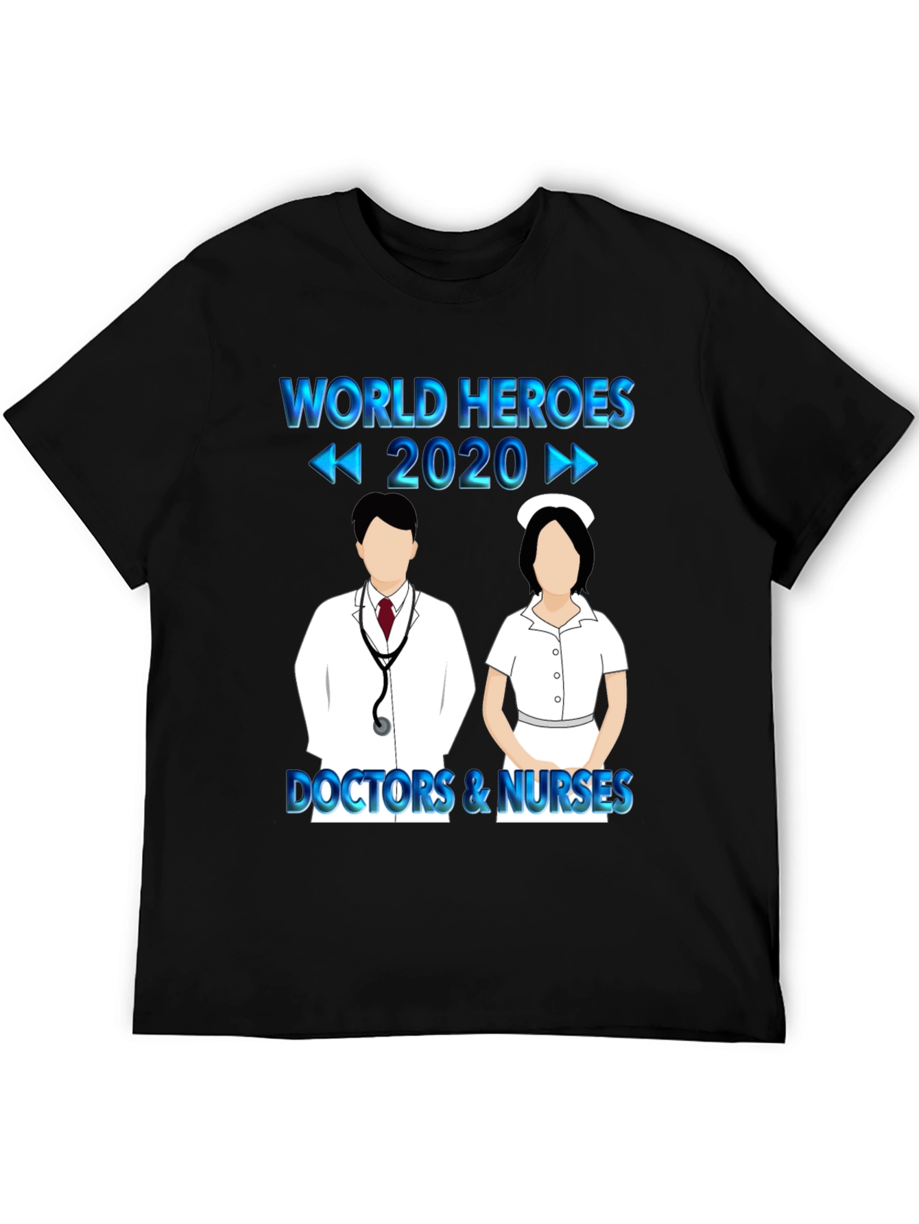 World Heroes 2020 Doctors & Nurses T-Shirt