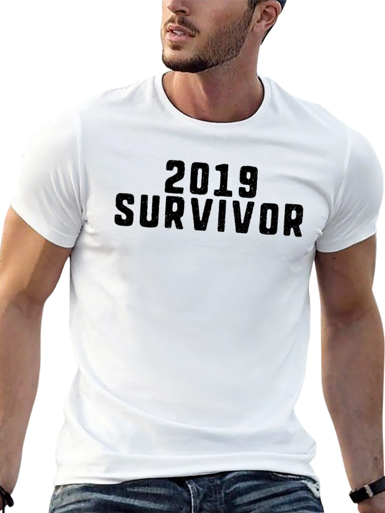 2019 Survivor Graphic Tee - Bold Statement Shirt