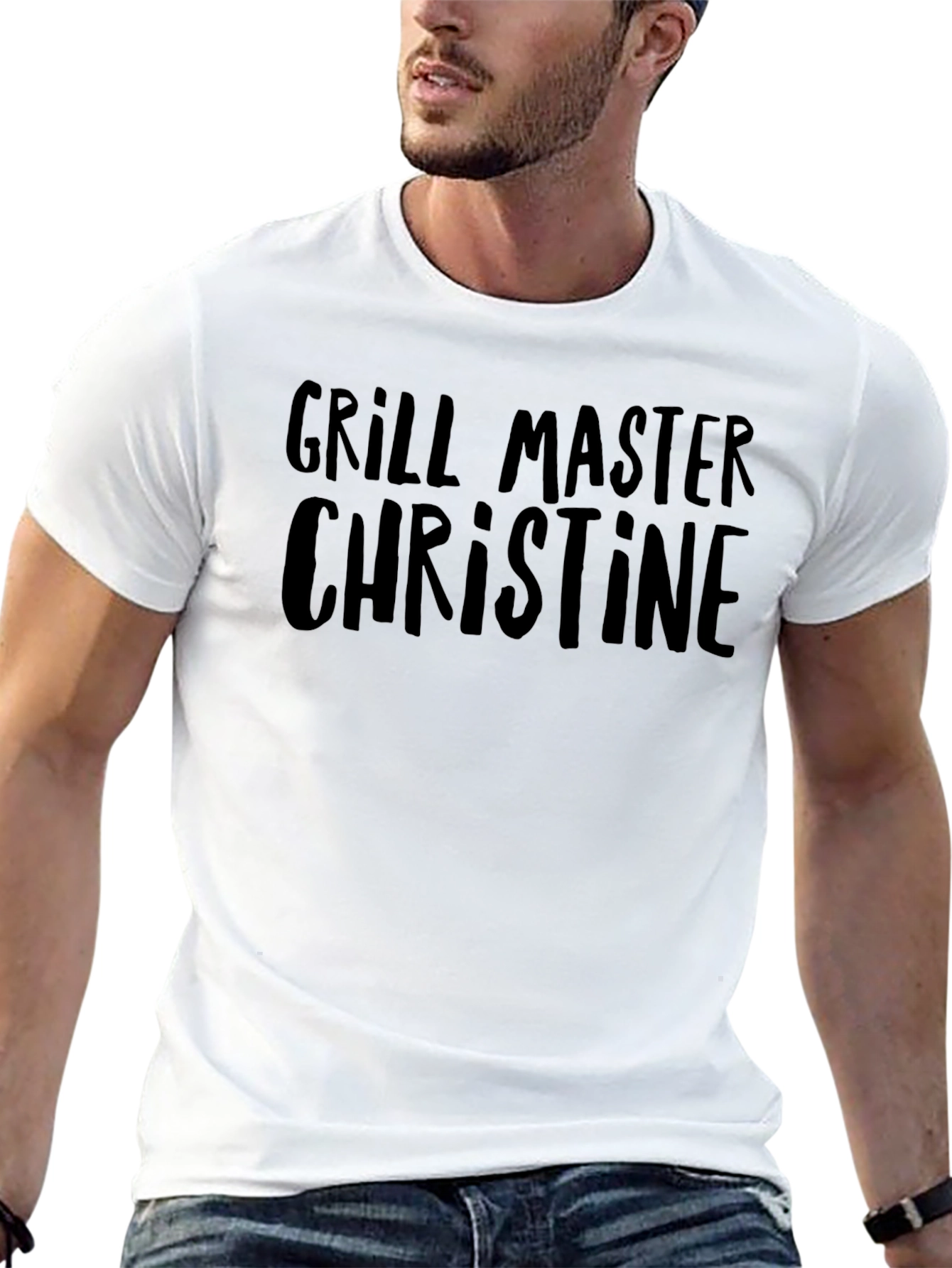 Grill Master Christine Graphic T-Shirt