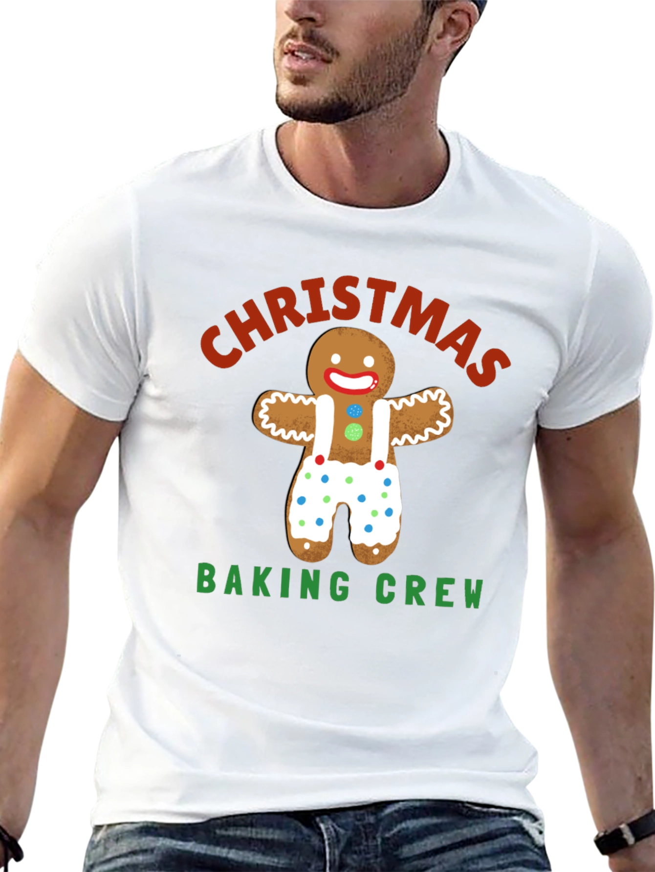 Christmas Baking Crew Gingerbread T-Shirt