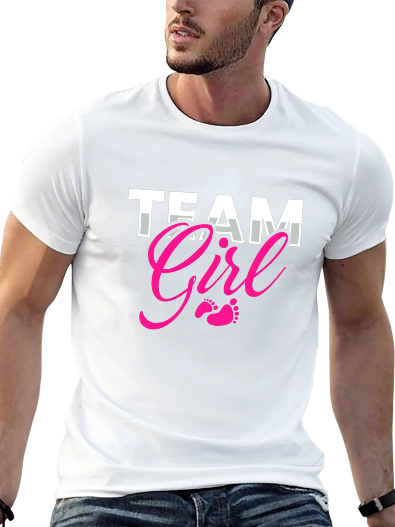 Team Girl Gender Reveal T-Shirt