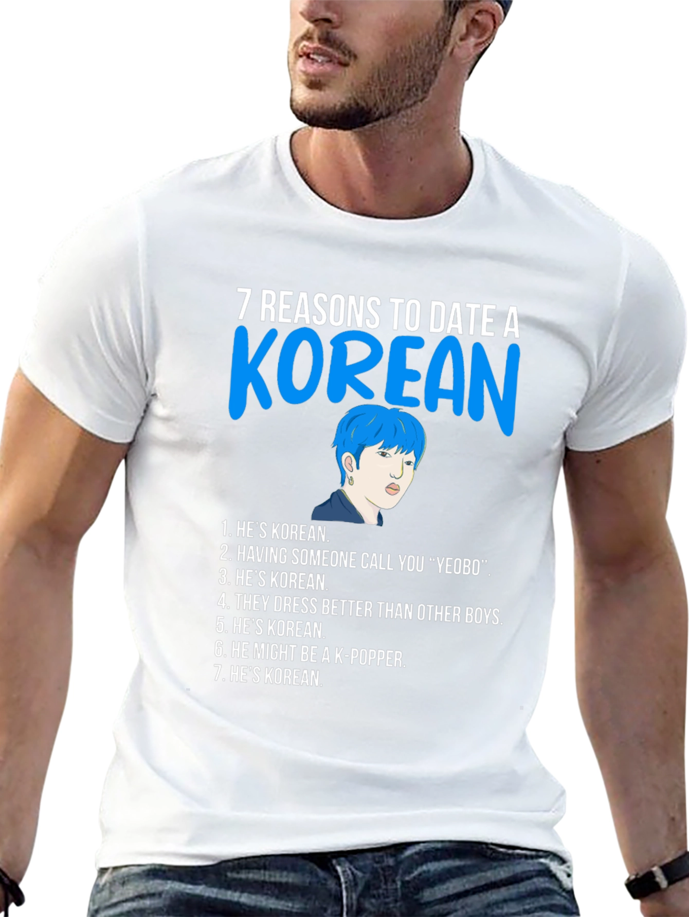 7 Reasons to Date a Korean T-Shirt
