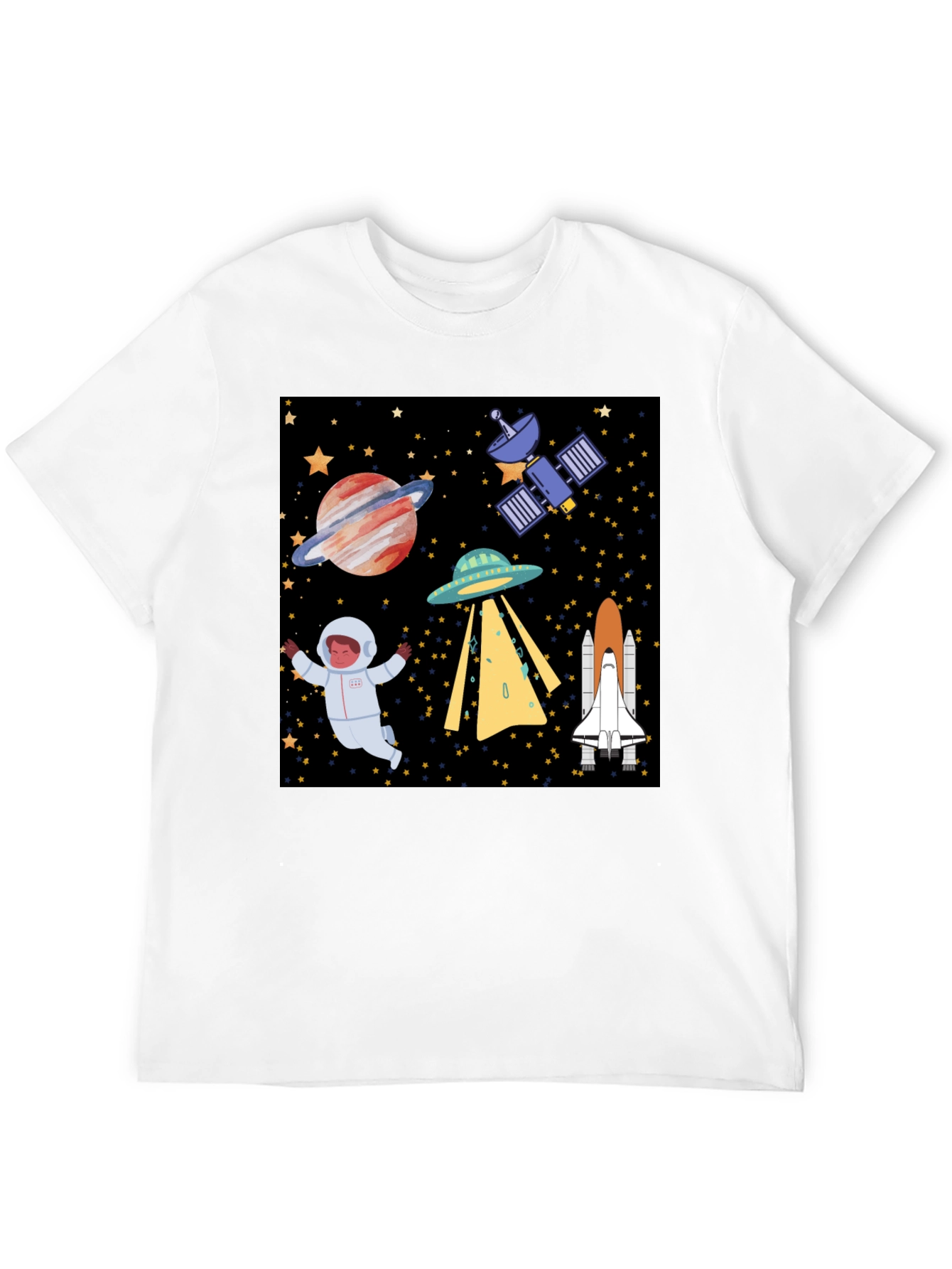 Space Exploration Graphic T-Shirt