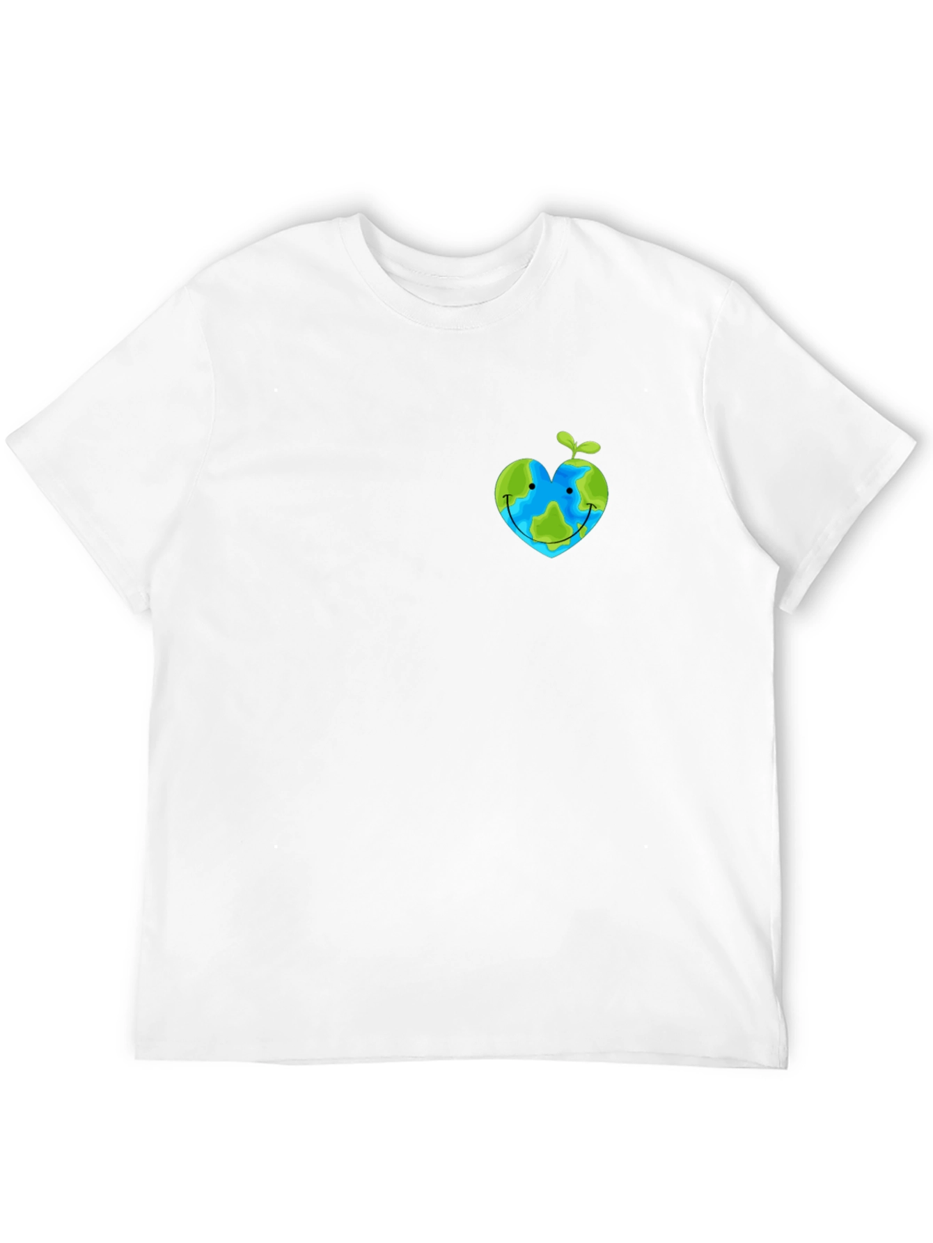 Earth Day Heart T-Shirt - Save the Planet Tee