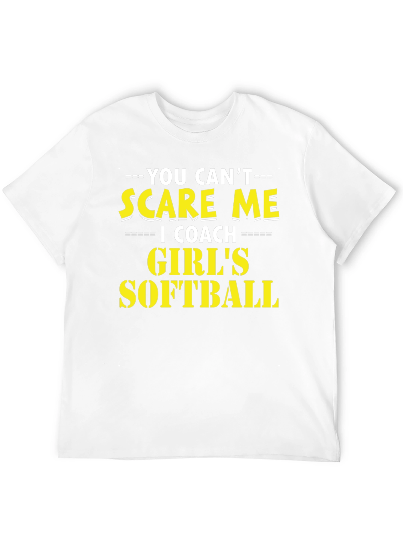 Softball Coach Graphic T-Shirt
