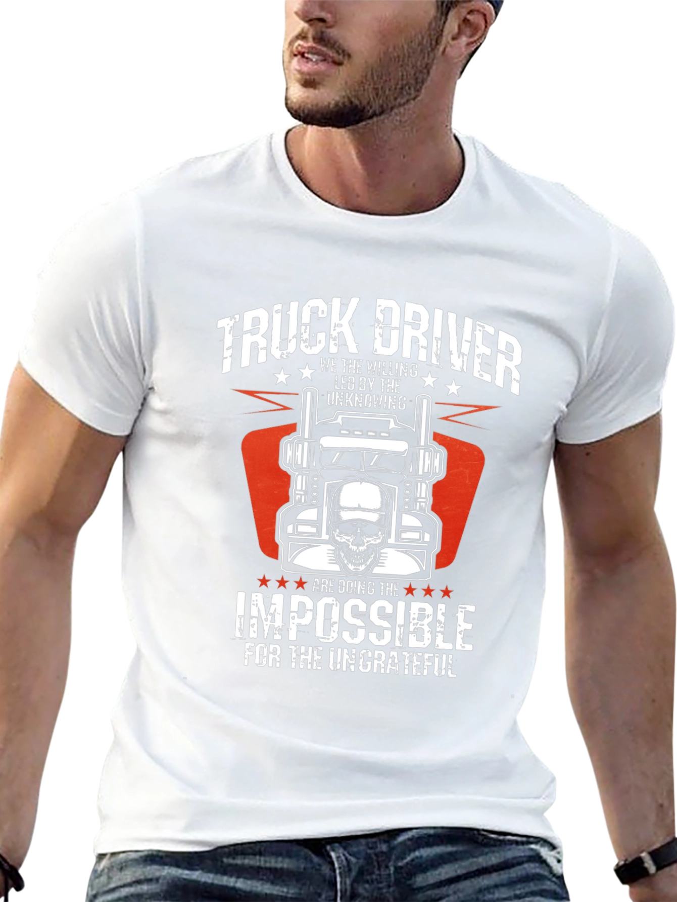 Truck Driver Impossible Graphic T-Shirt
