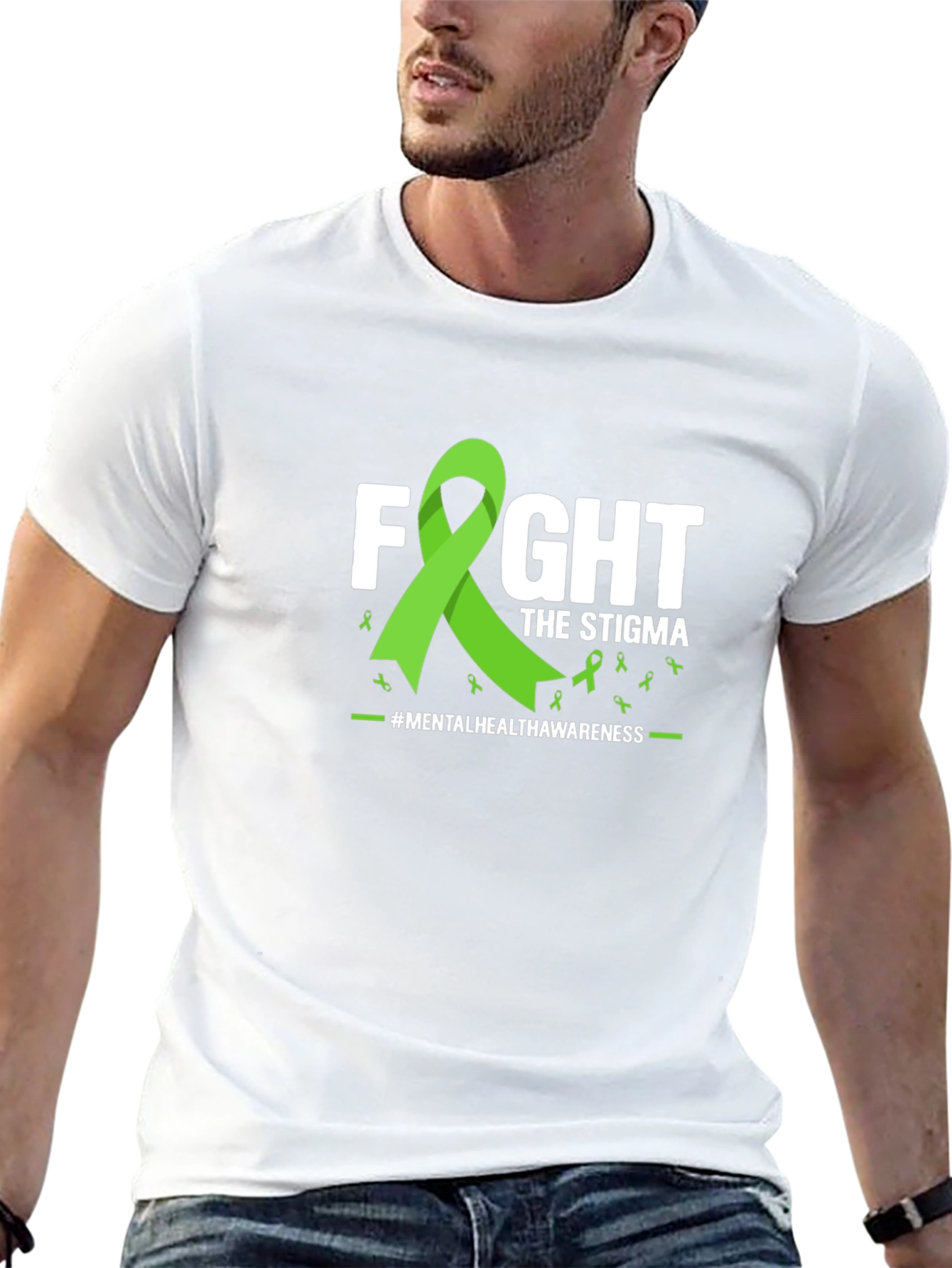 Fight the Stigma Mental Health Awareness T-Shirt