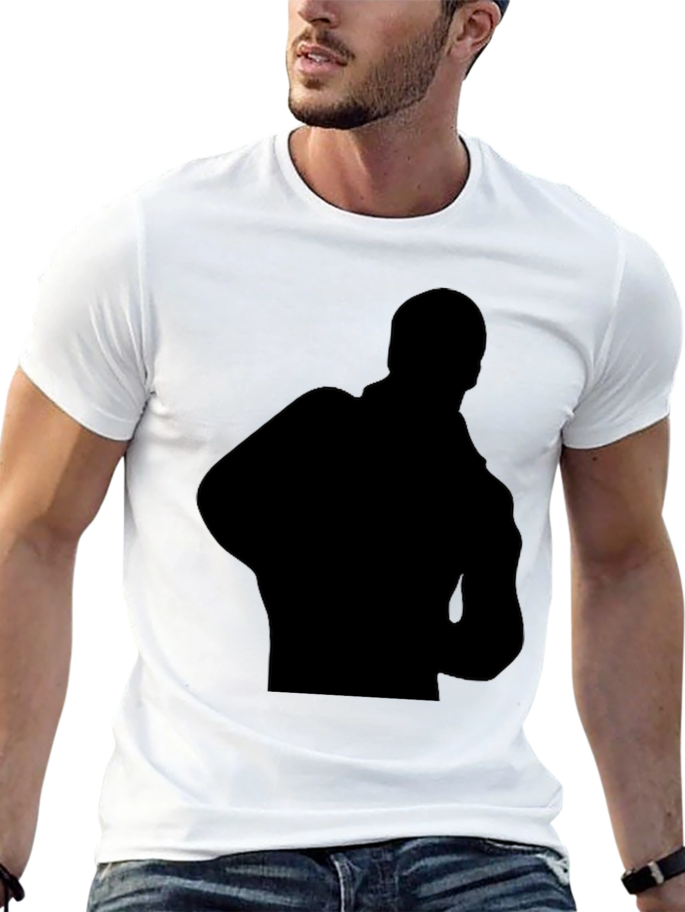 Mens Graphic Black T-Shirt
