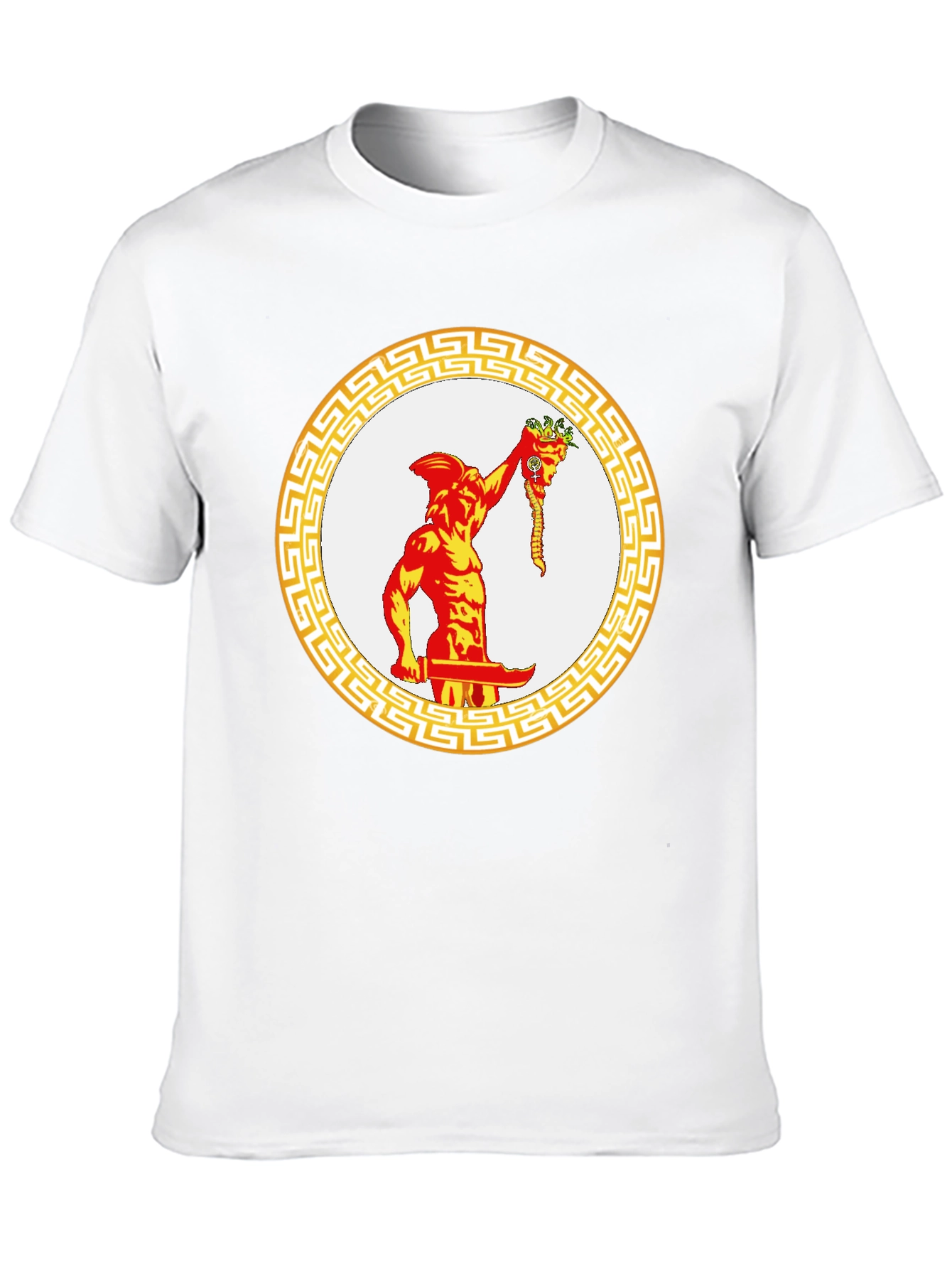Perseus Medusa Head Graphic T-Shirt
