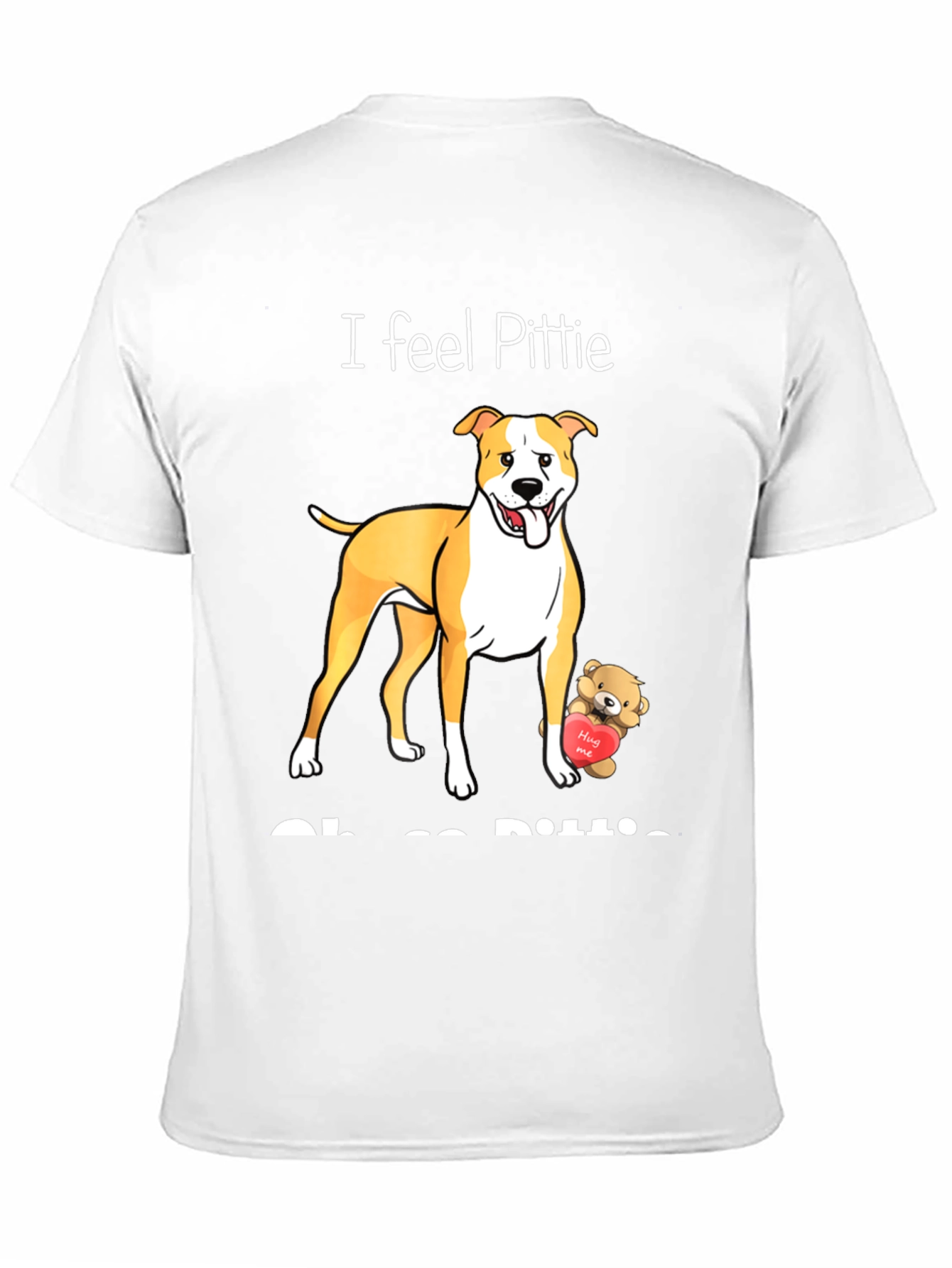 I Feel Pittie Dog Graphic T-Shirt