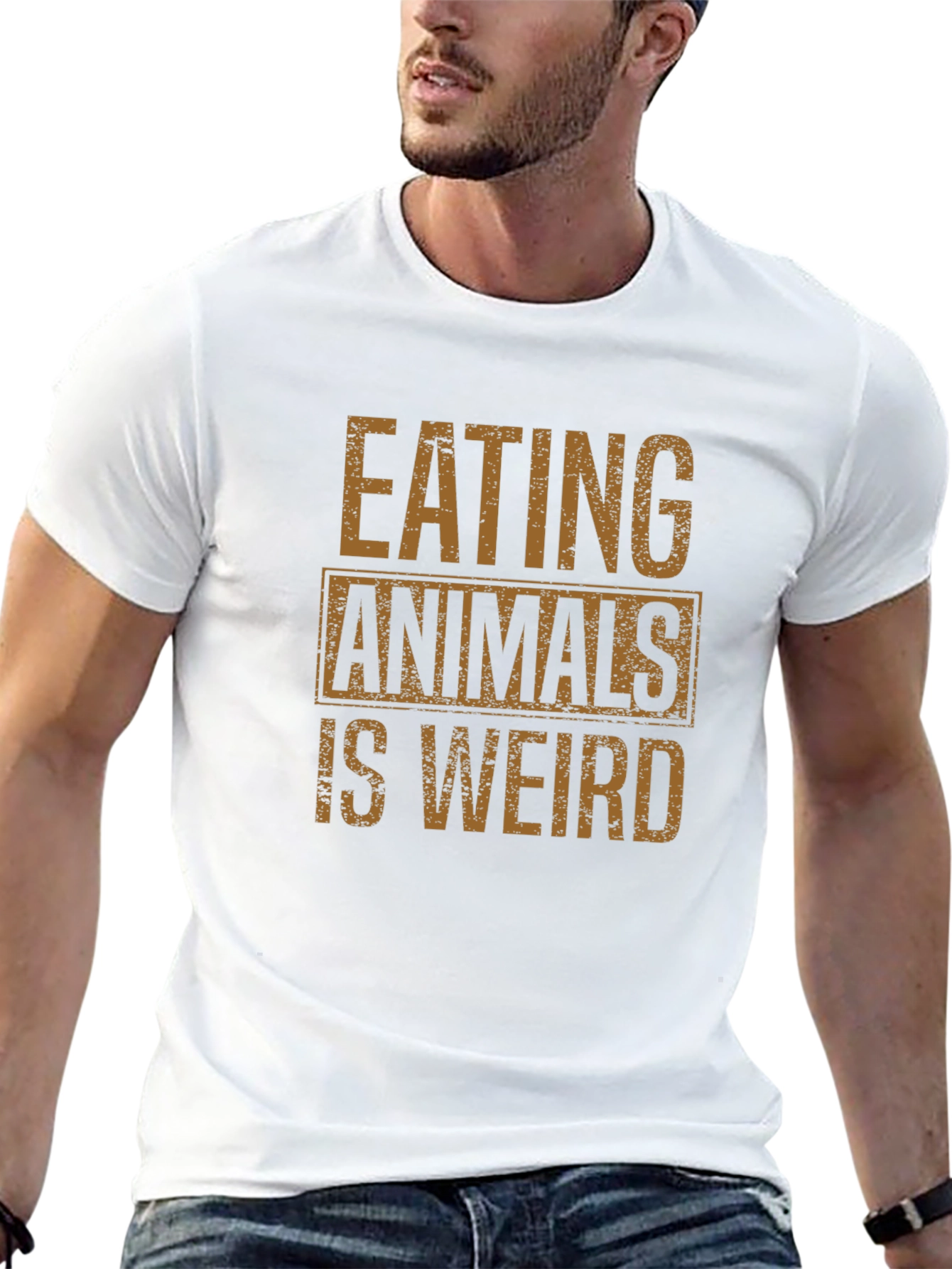 Eating Animals is Weird Graphic Tee