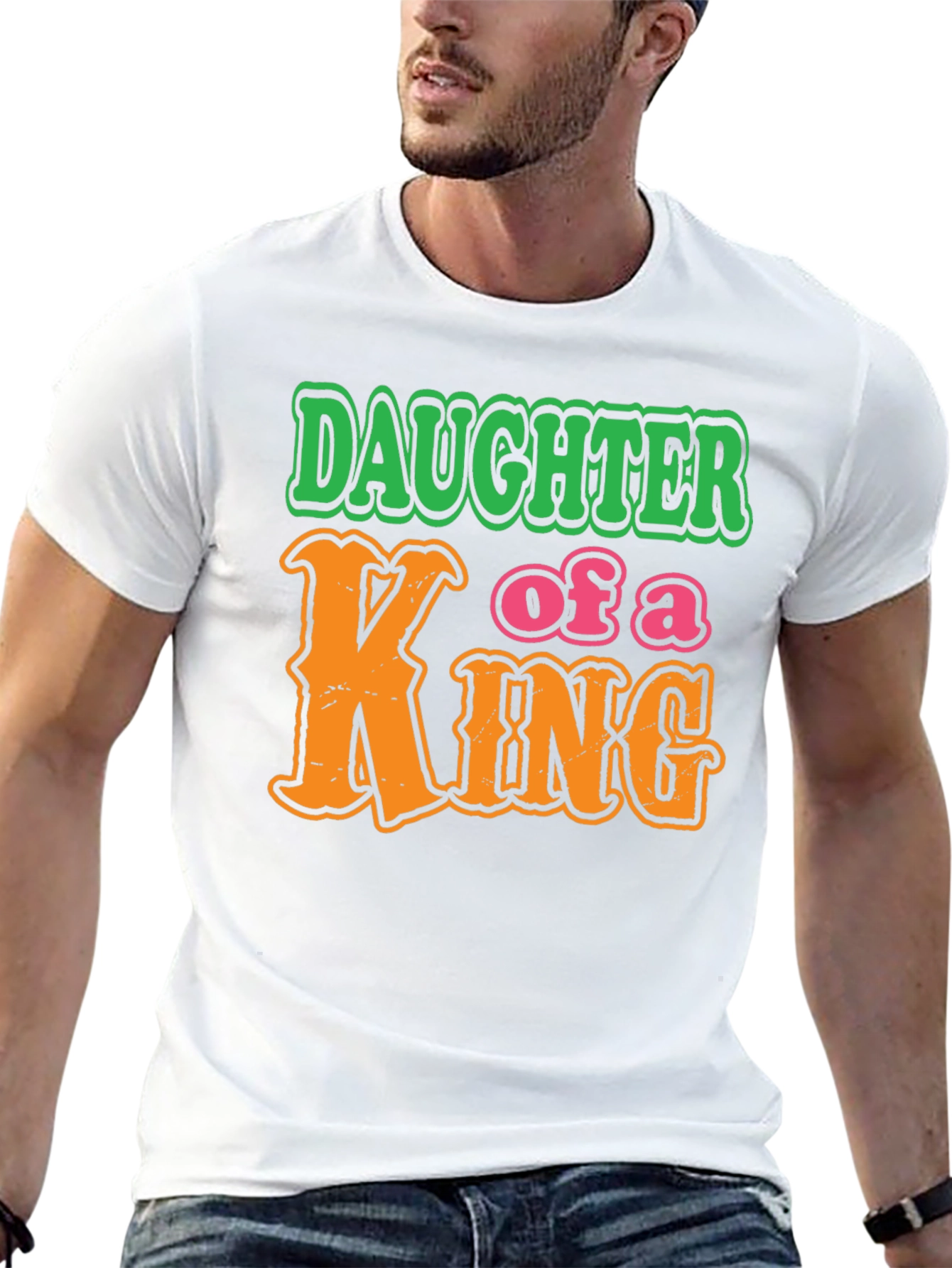 Daughter of a King Black T-Shirt
