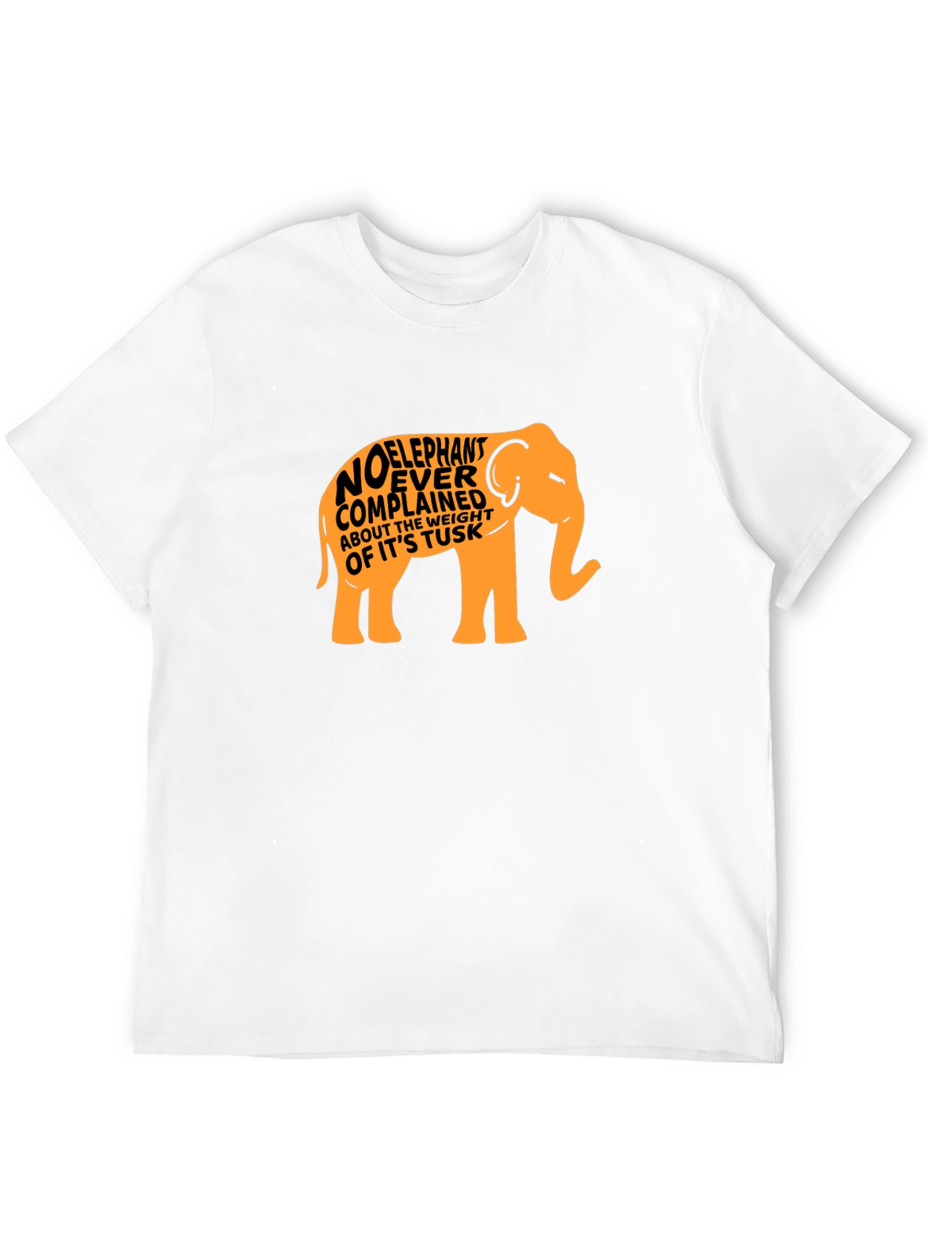 Elephant Tusk Weight Complaining T-Shirt