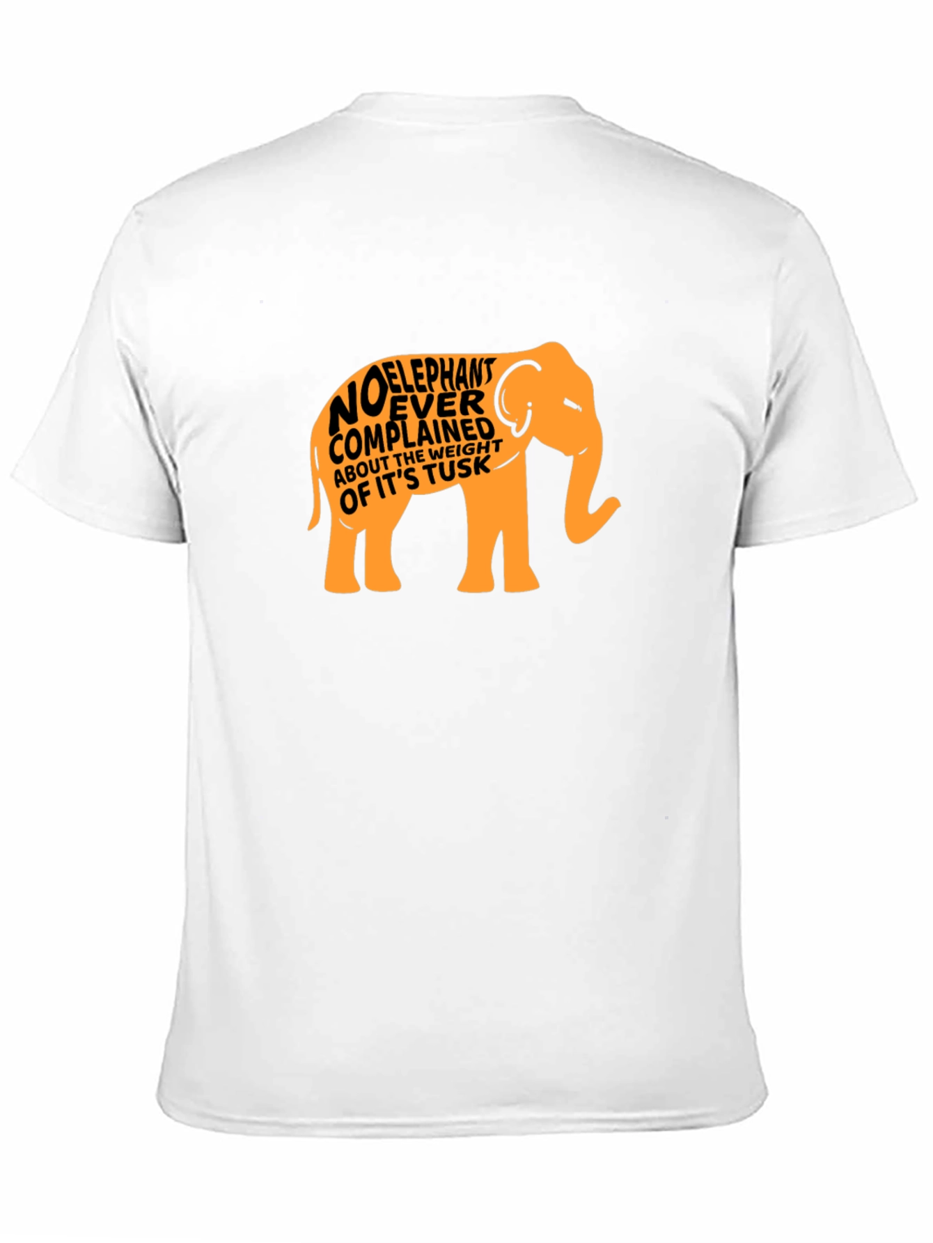 Elephant Tusk Weight Complaining T-Shirt