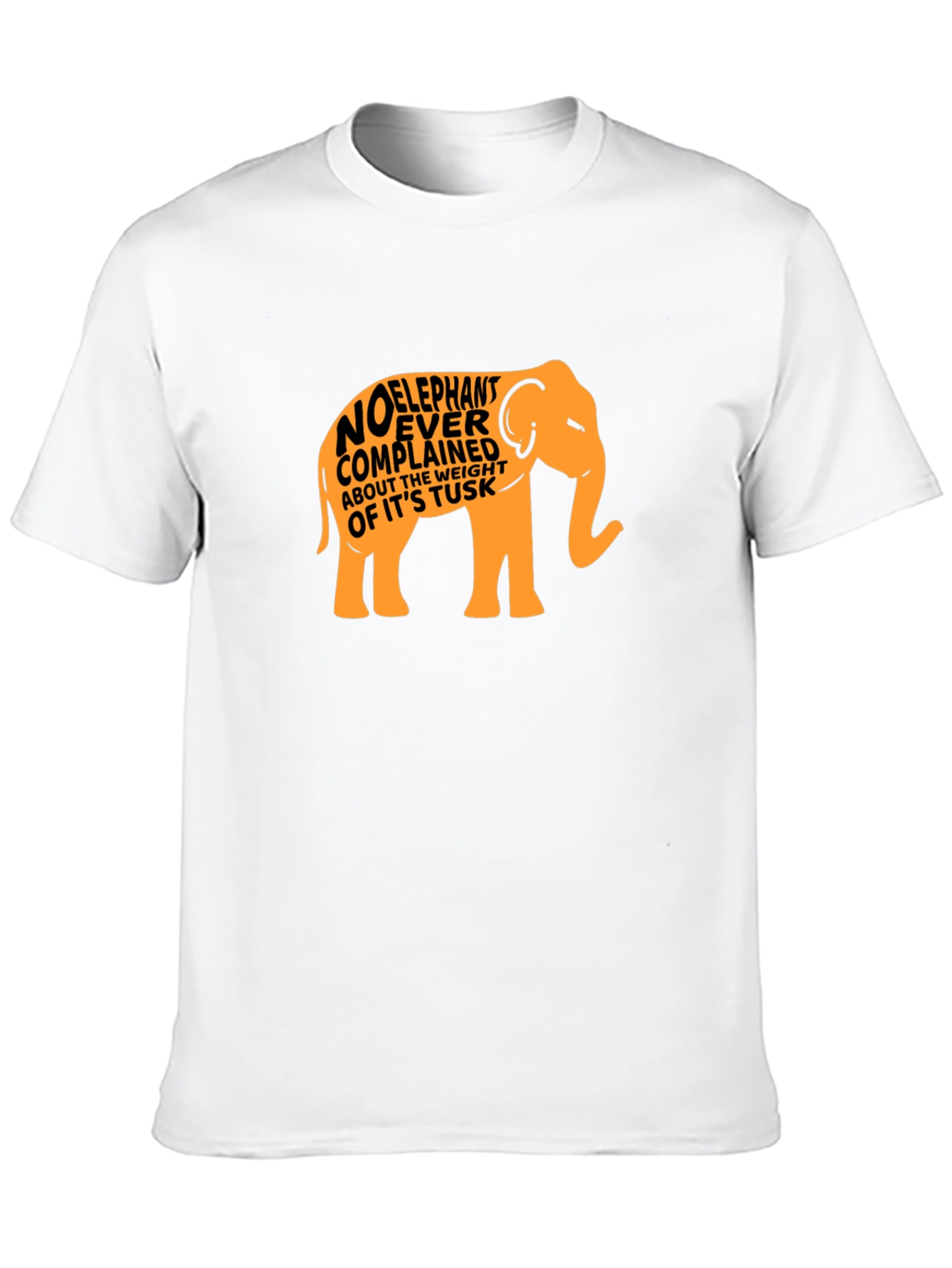 Elephant Tusk Weight Complaining T-Shirt