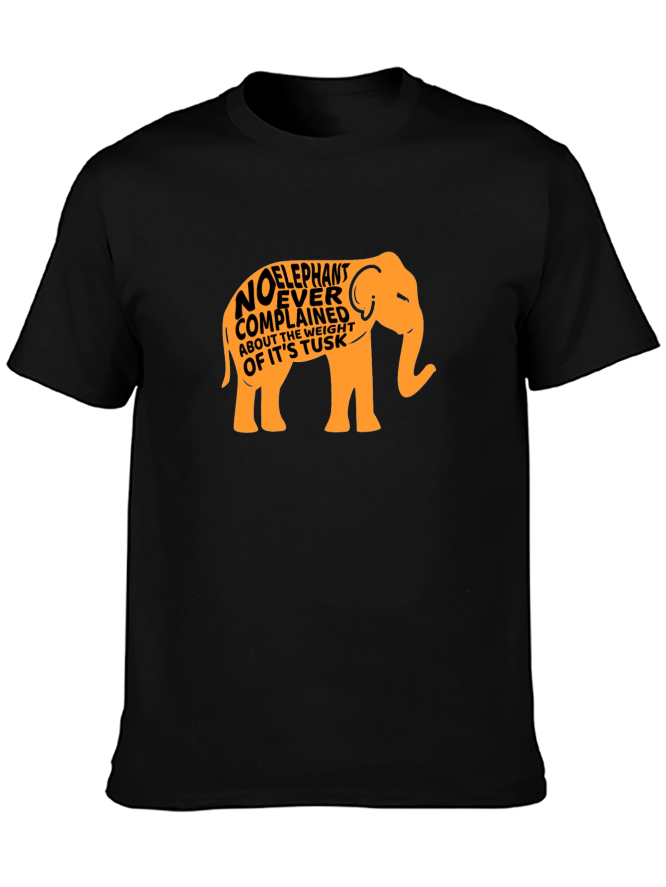 Elephant Tusk Weight Complaining T-Shirt