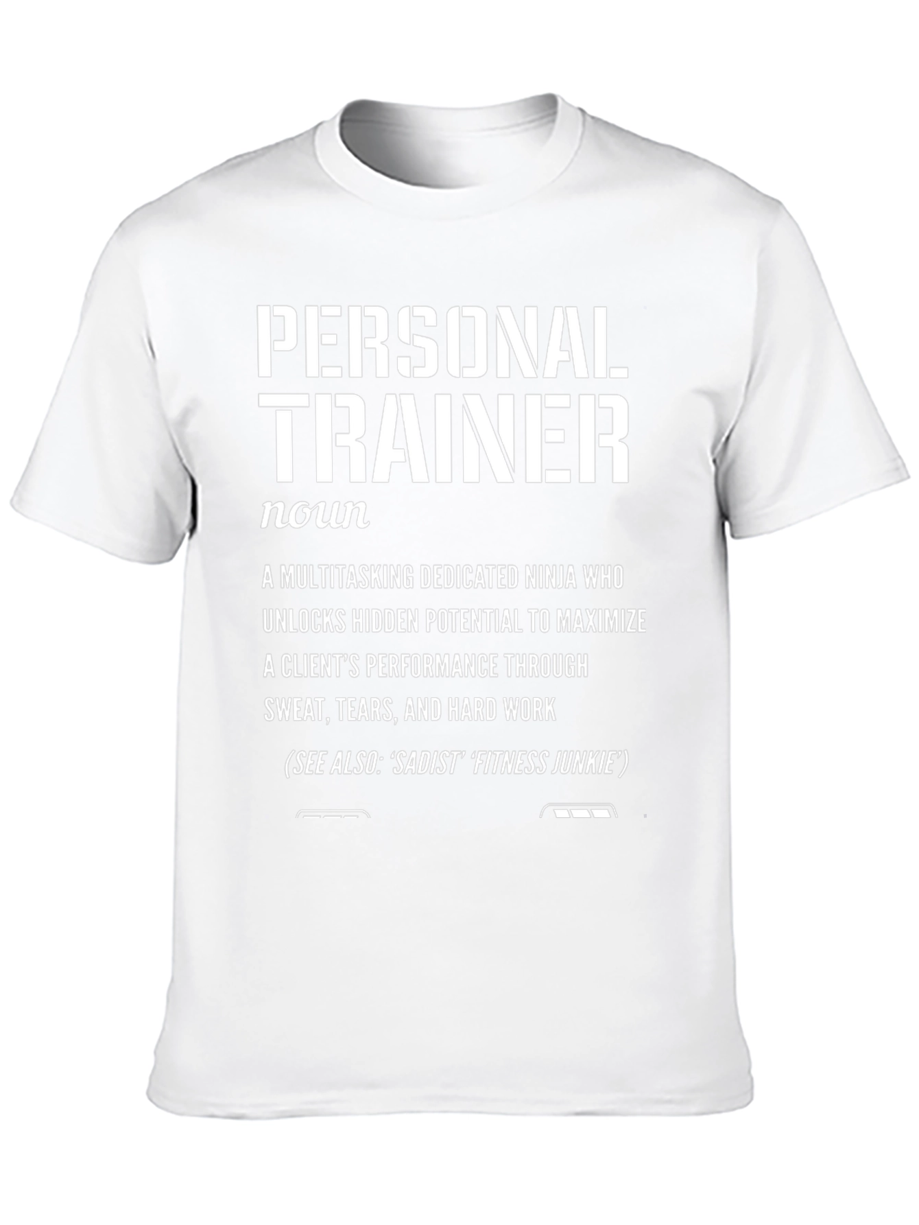 Personal Trainer Definition Black T-Shirt