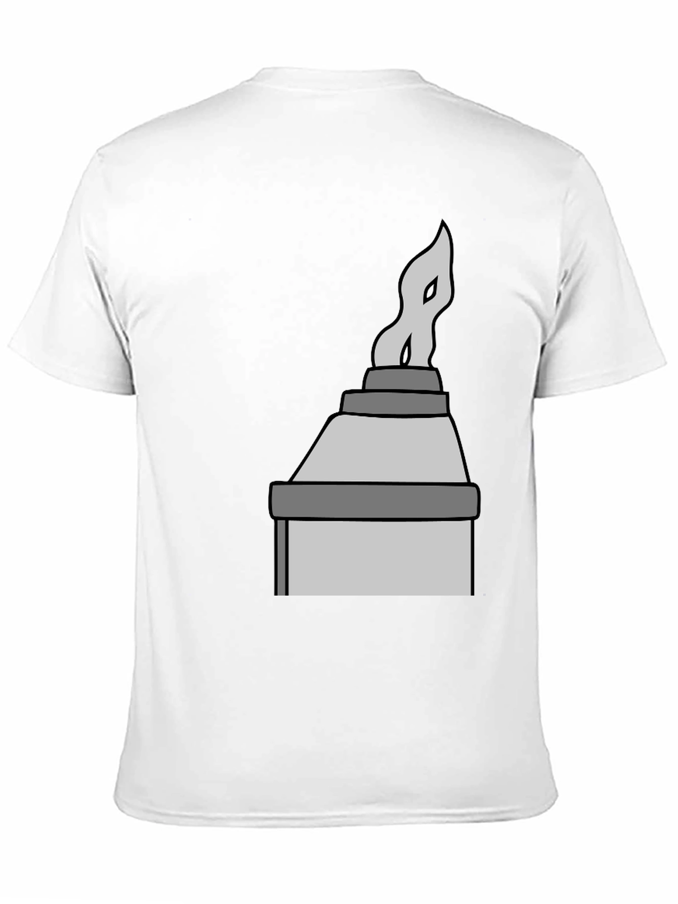 Stylized Chimney Stack Tee