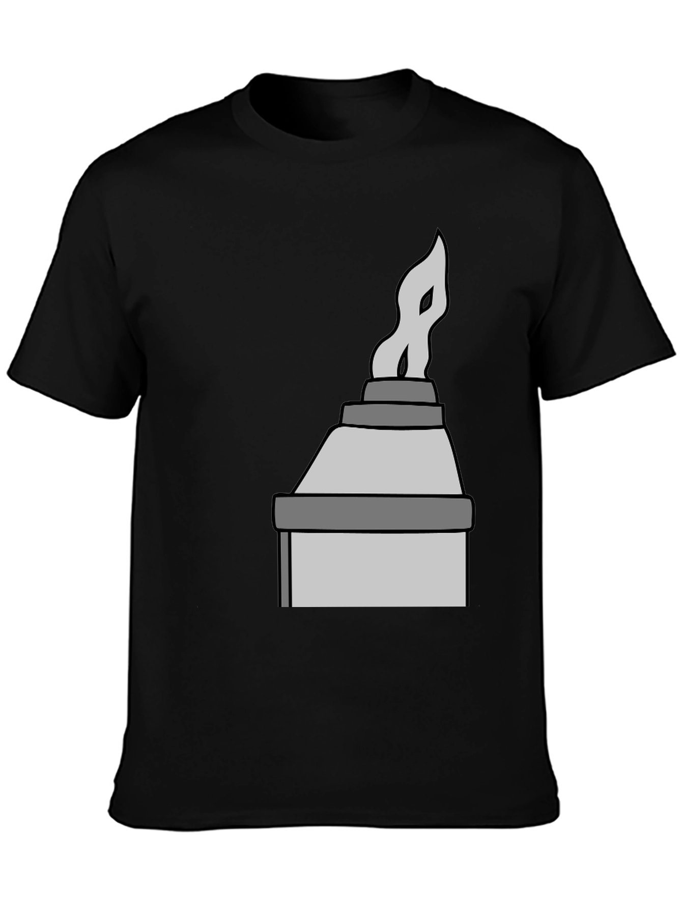 Stylized Chimney Stack Tee
