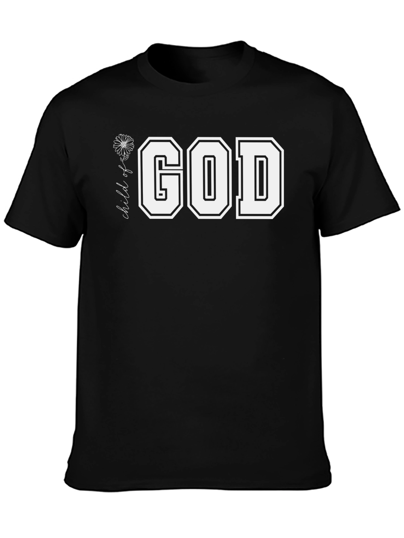 Child of God Black Christian T-Shirt