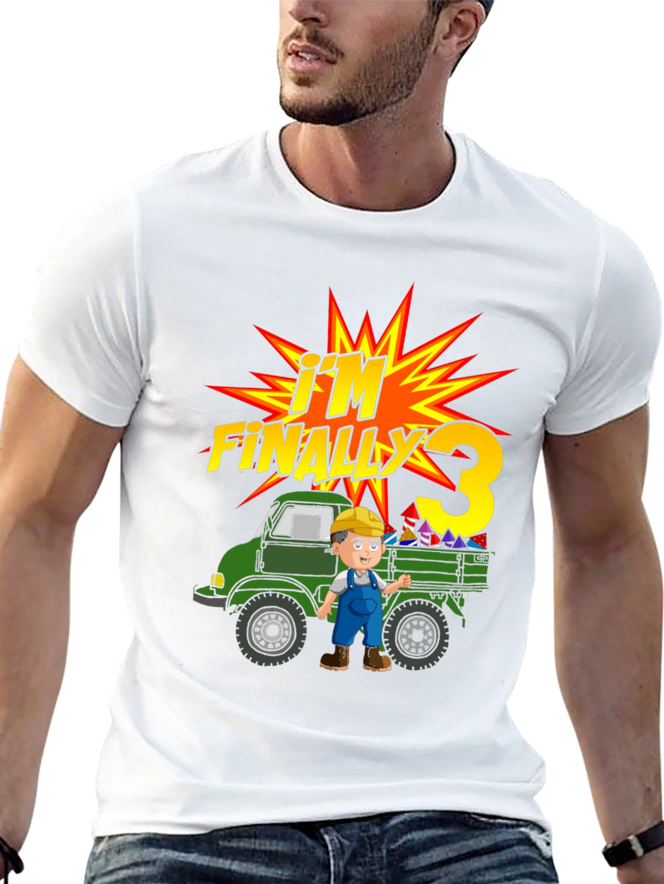 Im Finally Three Kids T-Shirt