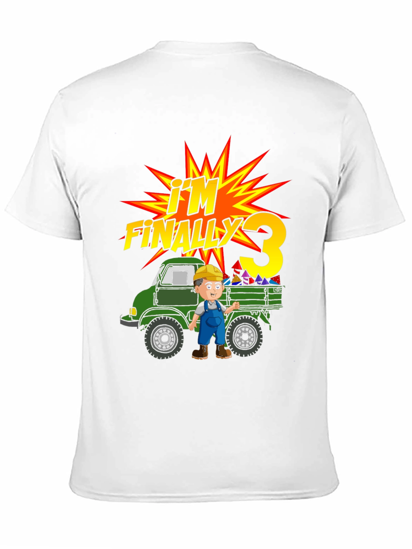 Im Finally Three Kids T-Shirt