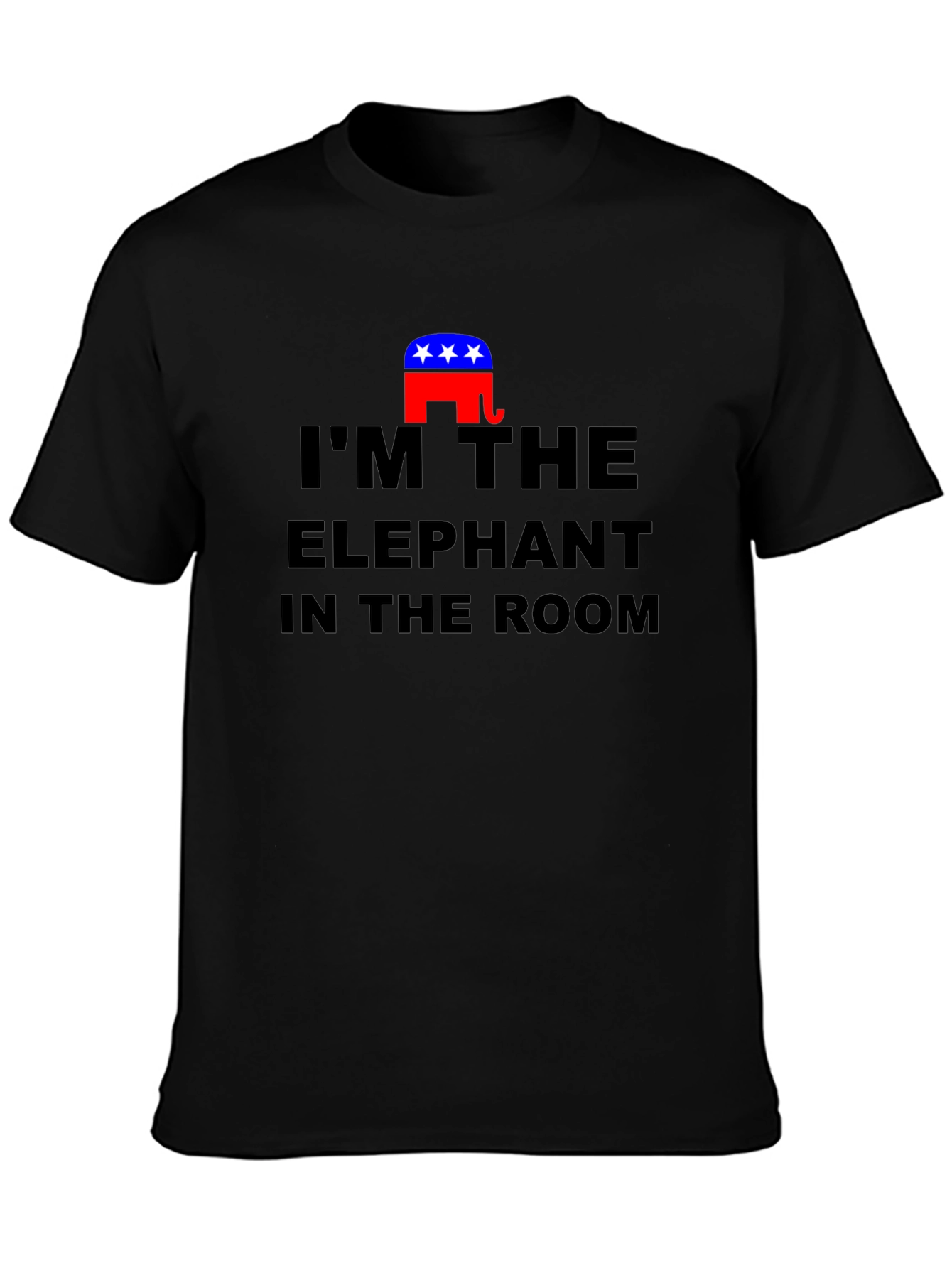 Political Humor T-Shirt - Elephant in the Room