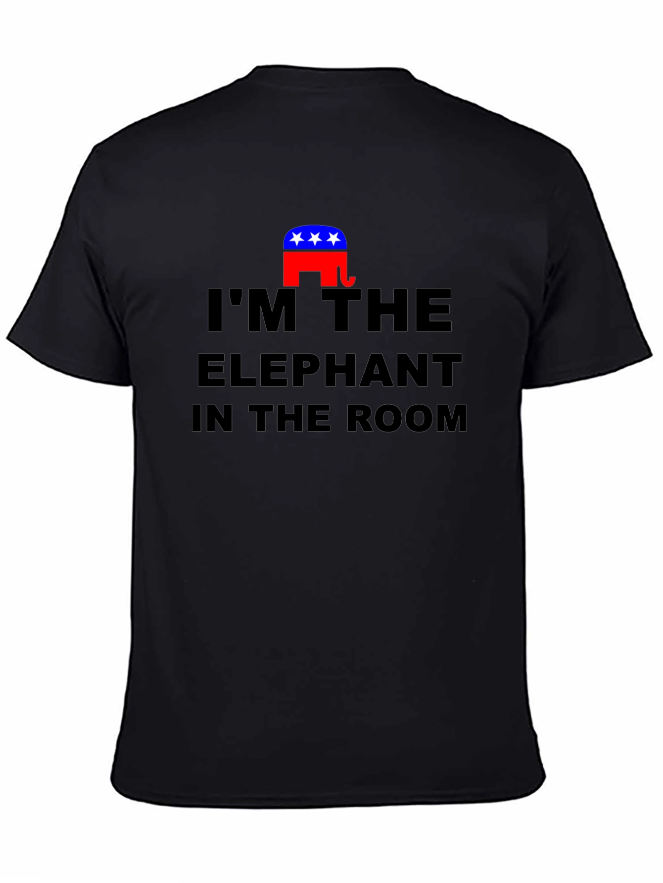 Political Humor T-Shirt - Elephant in the Room