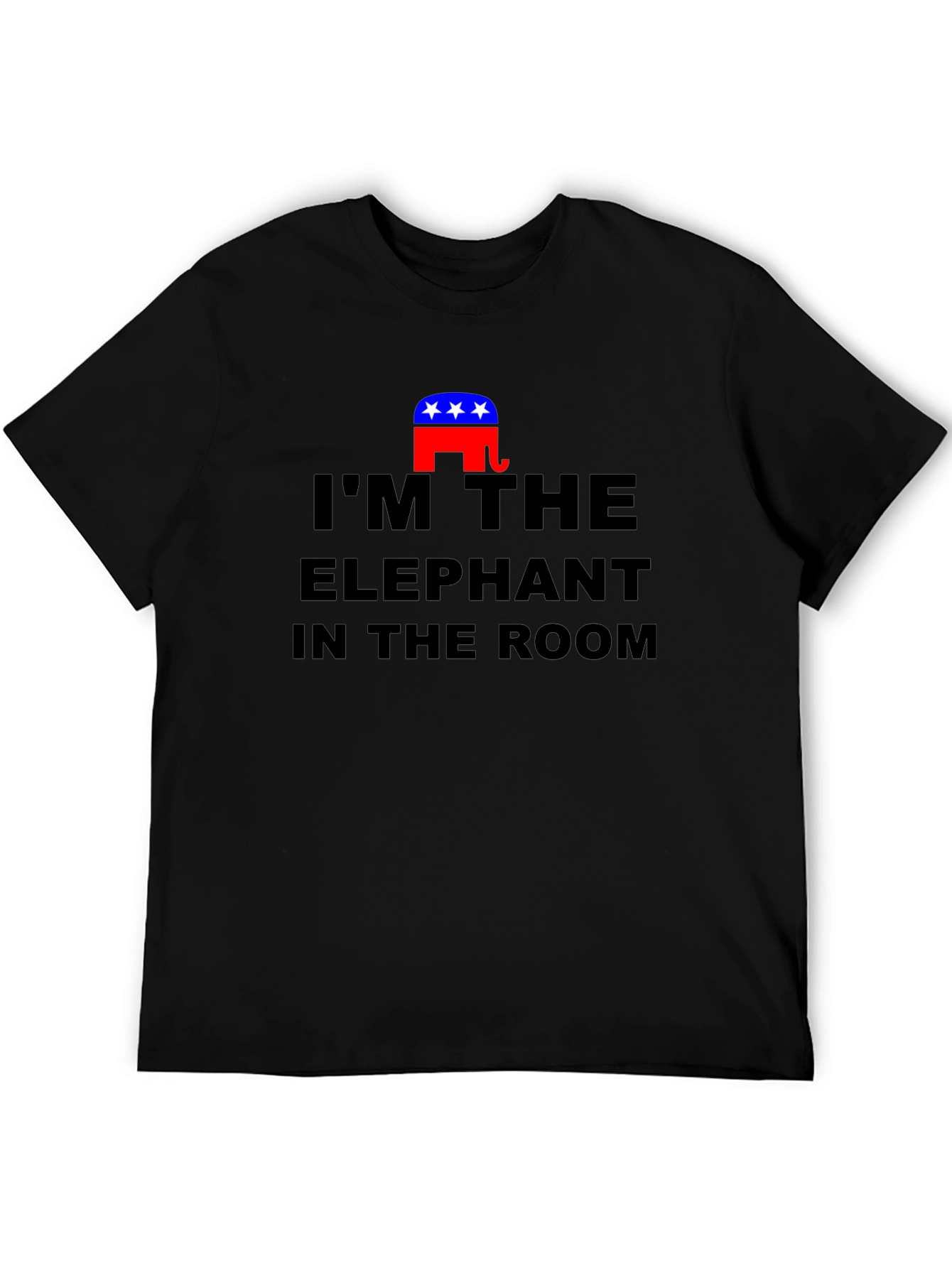 Political Humor T-Shirt - Elephant in the Room