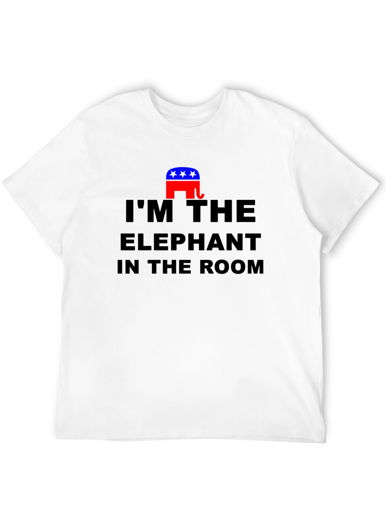 Political Humor T-Shirt - Elephant in the Room
