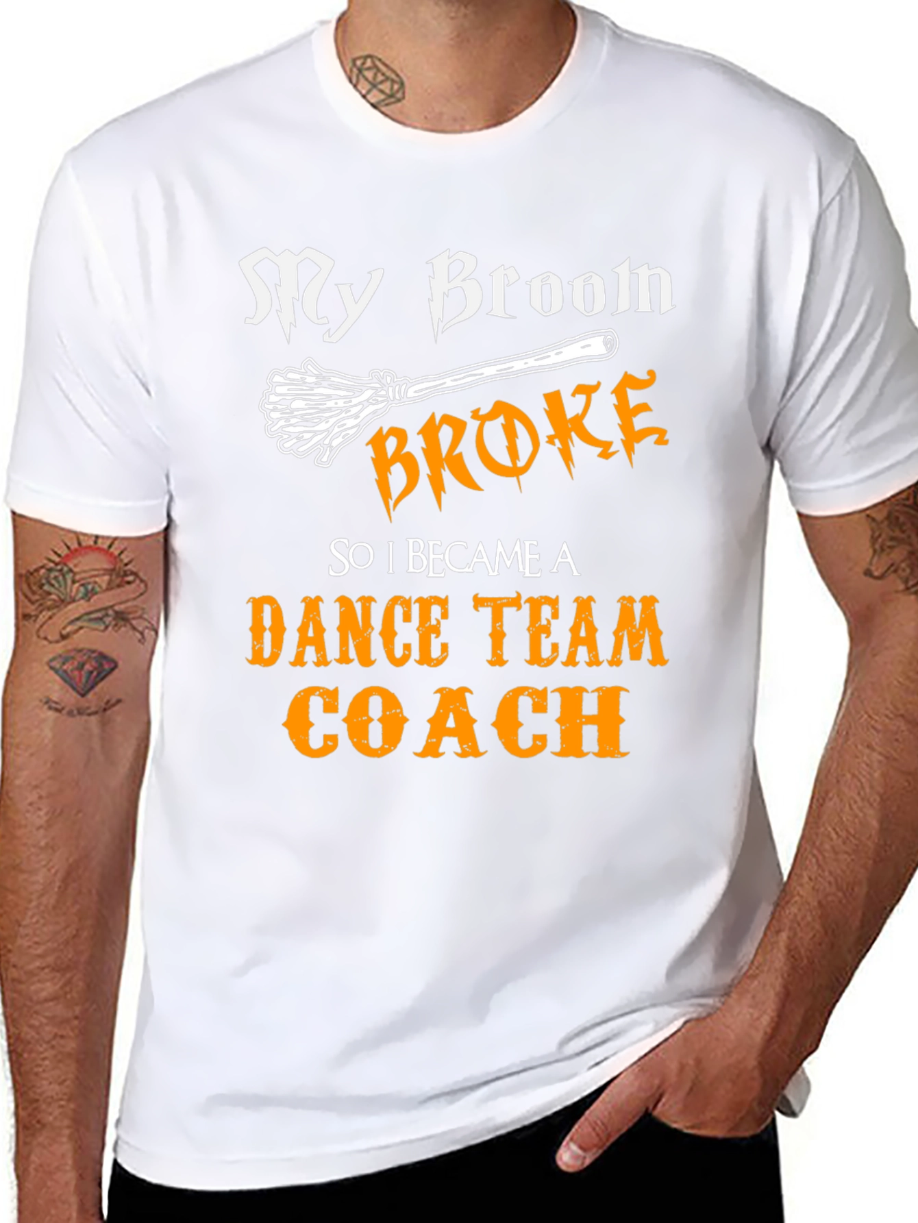 Funny Dance Team Coach Halloween T-Shirt