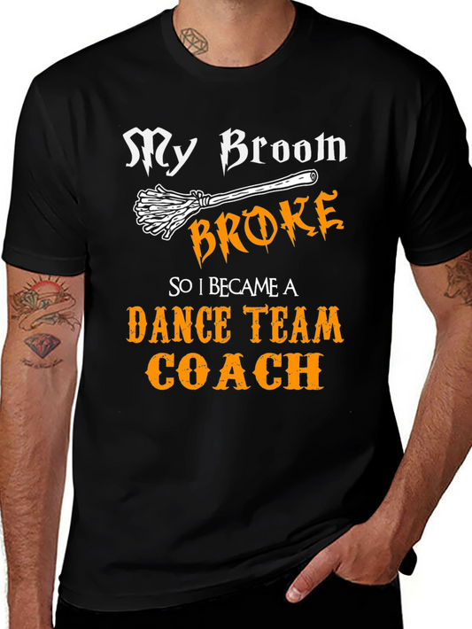 Funny Dance Team Coach Halloween T-Shirt