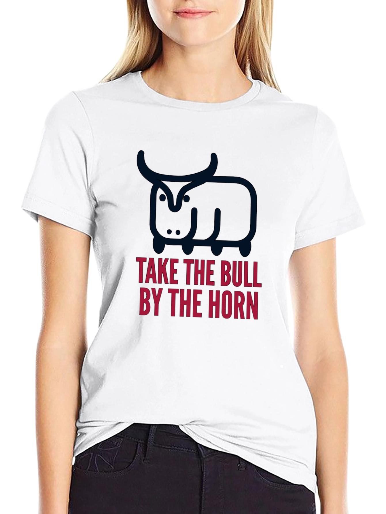 Take the Bull by the Horns Graphic Tee