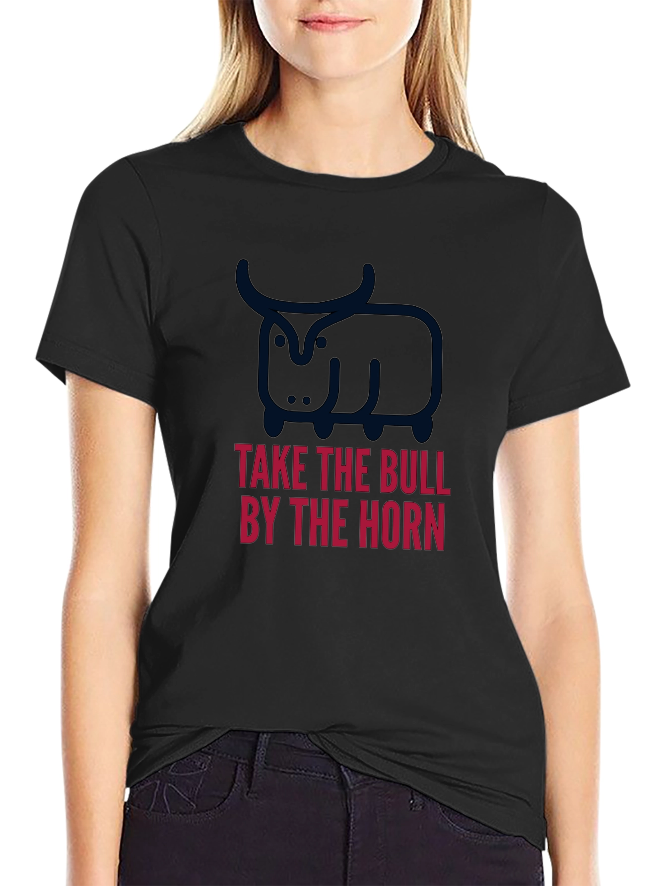 Take the Bull by the Horns Graphic Tee